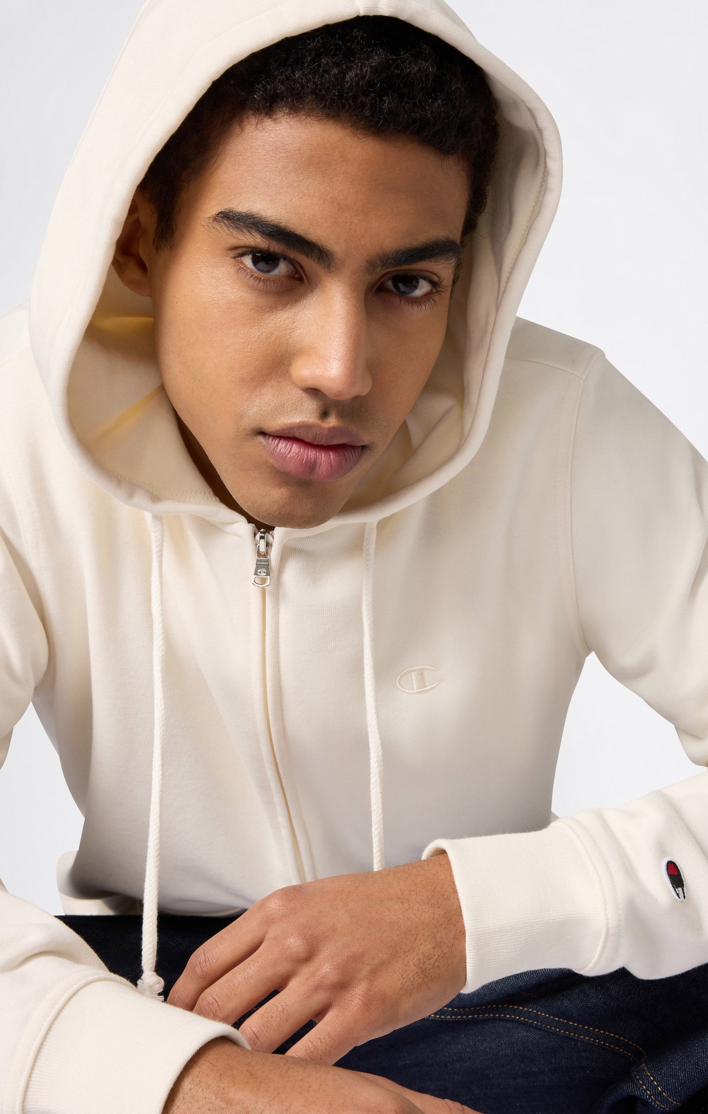 Men's Lightweight Full-Zip Hoodie Icons