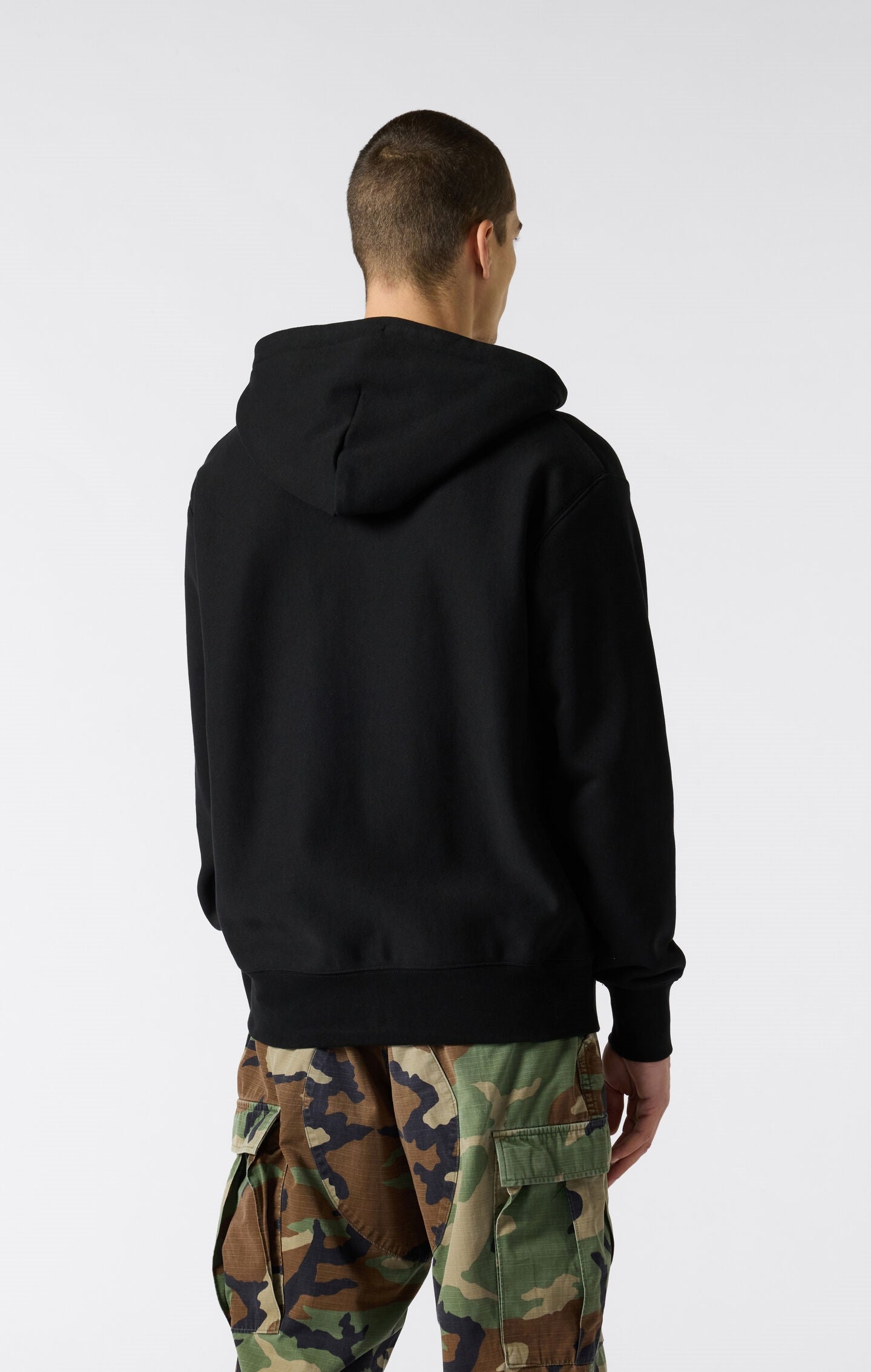 Reverse Weave Herren Fleece Kapuzenjacke mit Reißverschluss