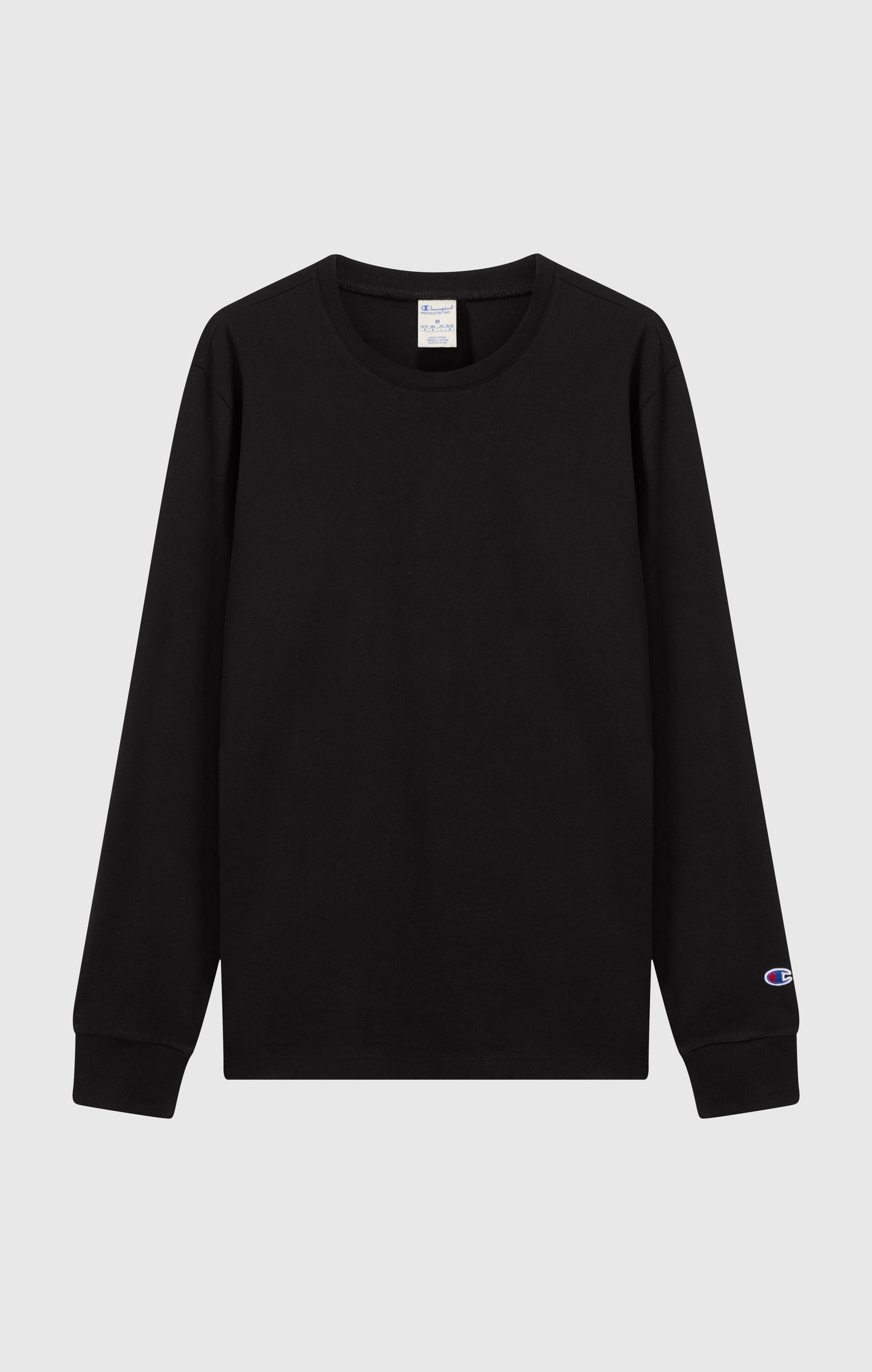 Oversized Herren Langarm-T-Shirt aus weicher, schwerer Baumwolle