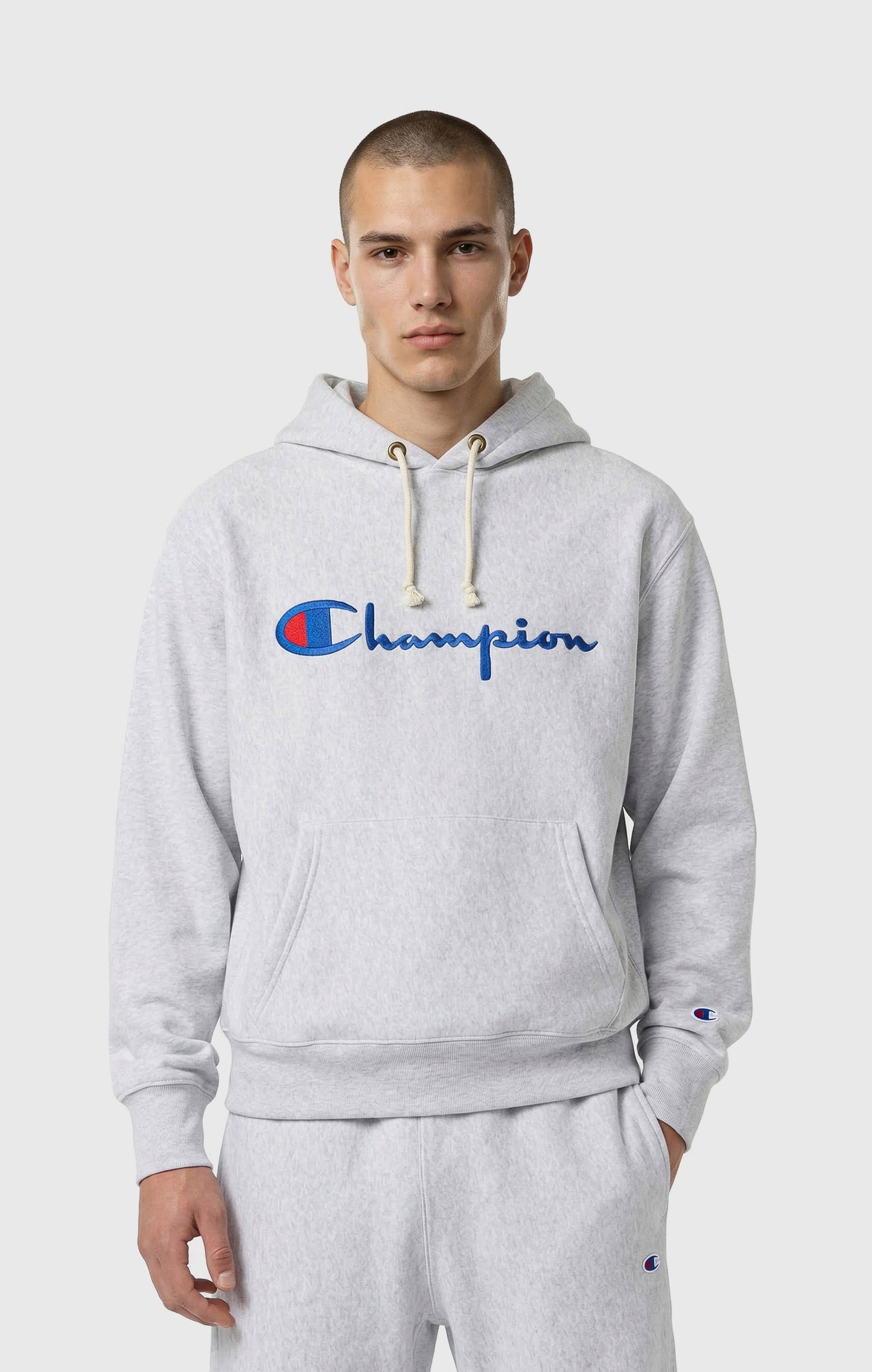 Reverse Weave Men's Loose Fit Hoodie