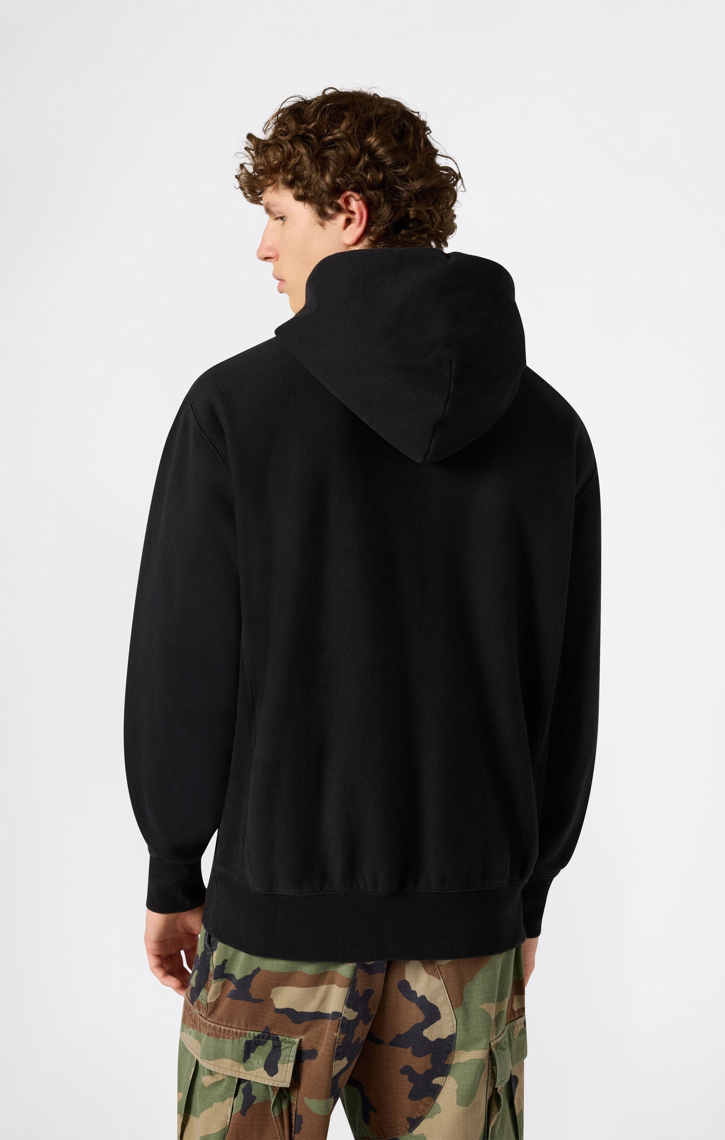 Reverse Weave Kapuzenpullover für Herren, lockere Passform