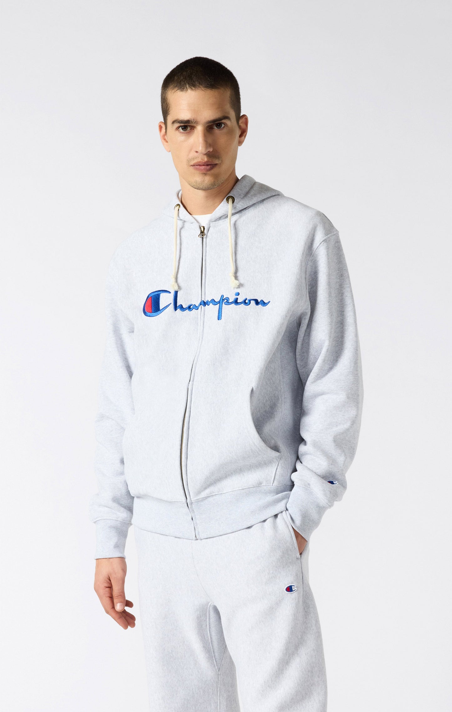REVERSE WEAVE Men's Full Zip Hoodie Sweatshirt