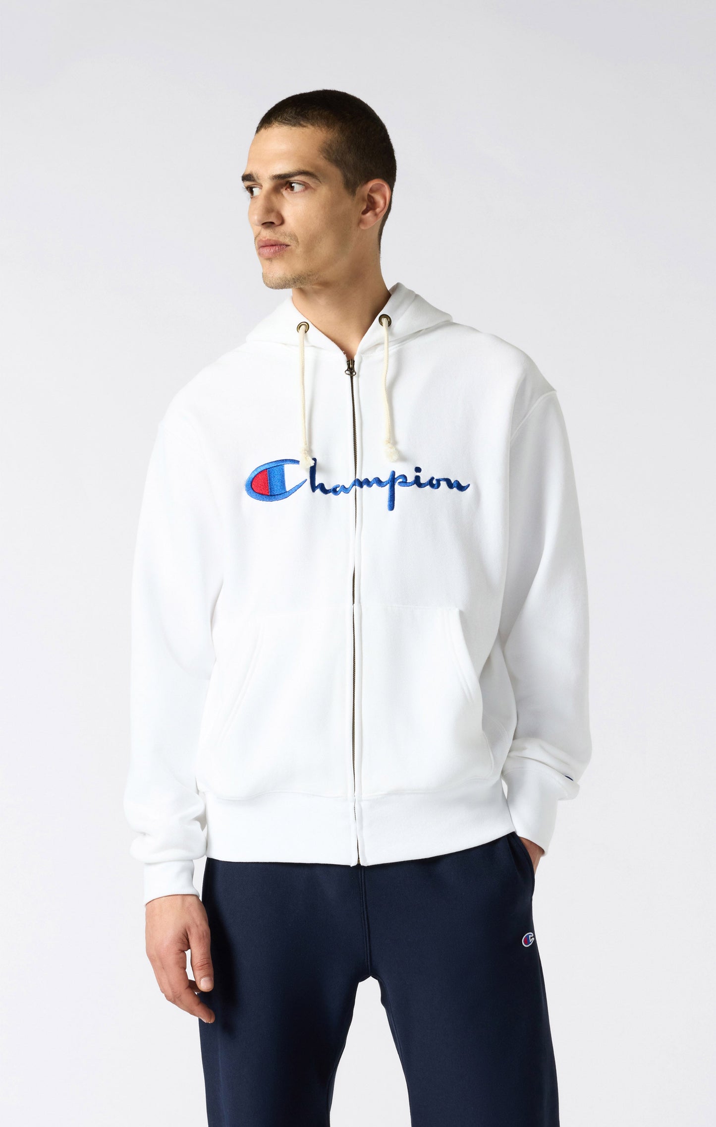 REVERSE WEAVE Men's Full Zip Hoodie Sweatshirt