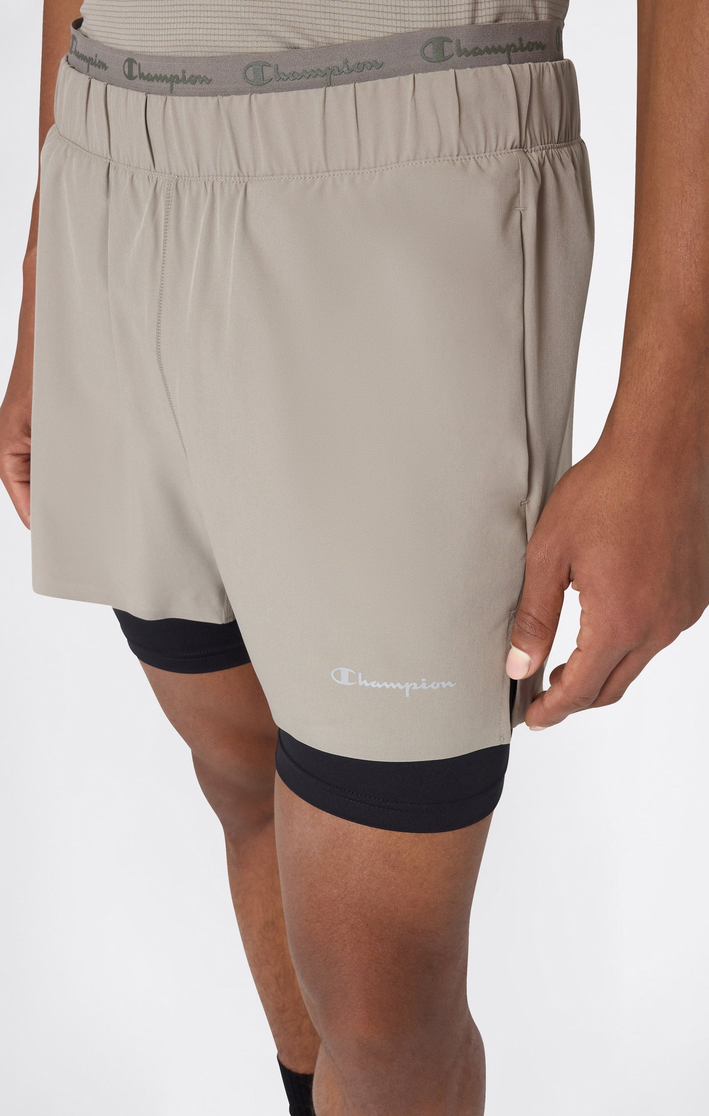 Men's 2 in 1 Lightweight Quick Dry Shorts
