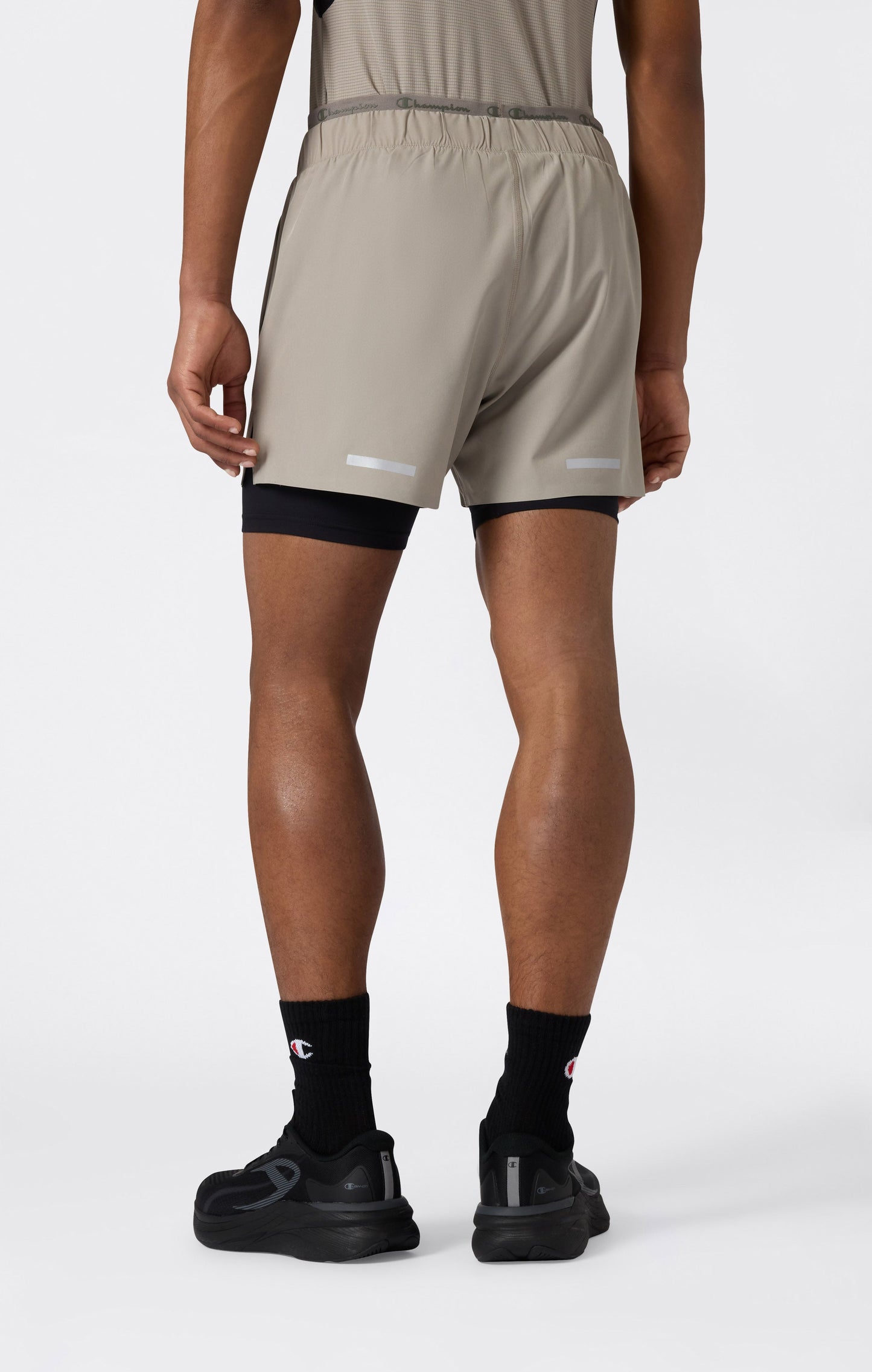 Men's 2 in 1 Lightweight Quick Dry Shorts