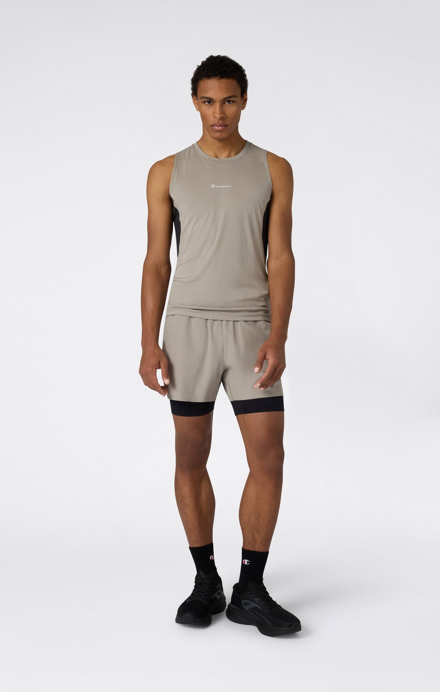 Men's 2 in 1 Lightweight Quick Dry Shorts