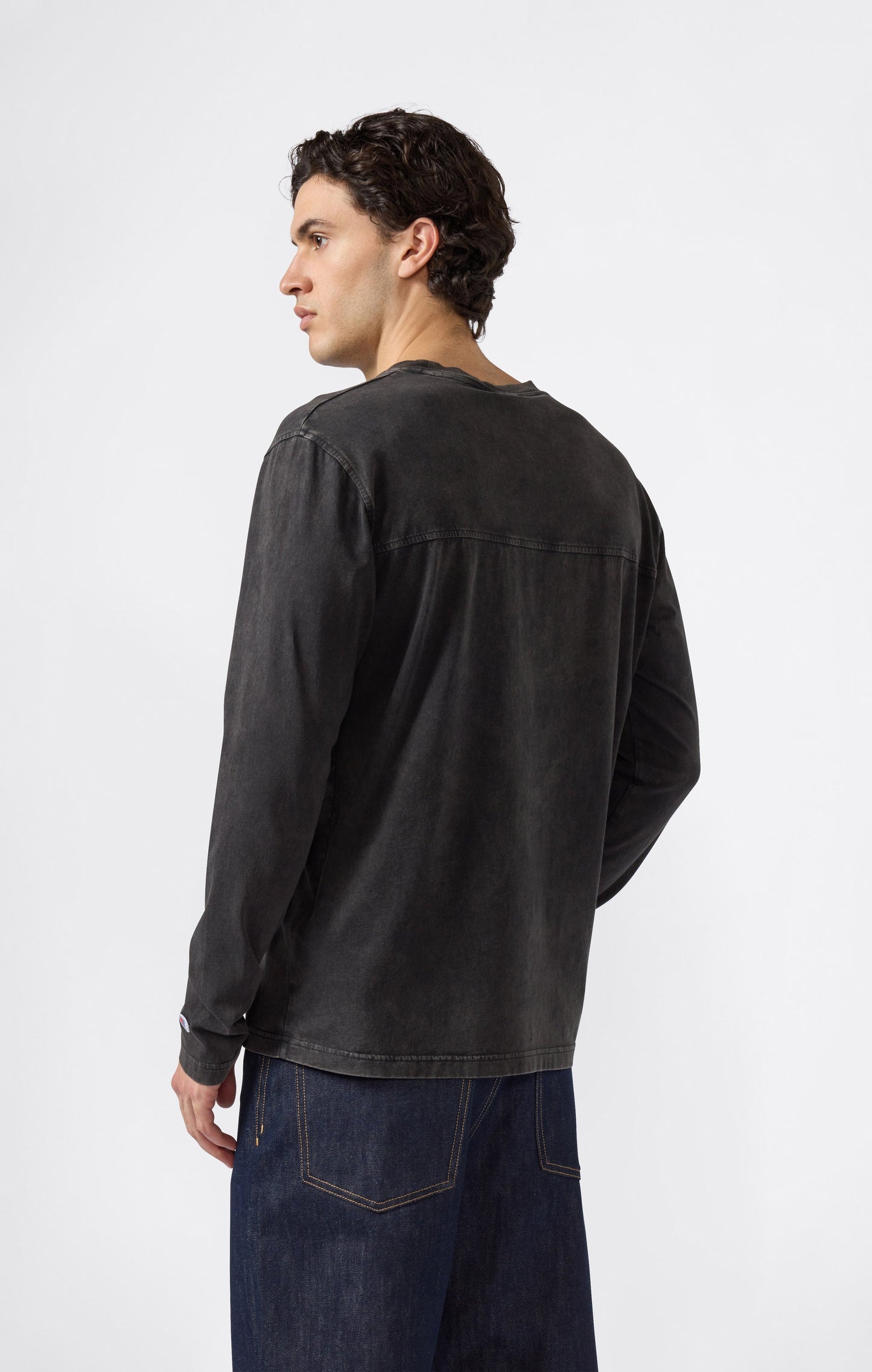 Men's Washed Long Sleeve T-Shirt Icons