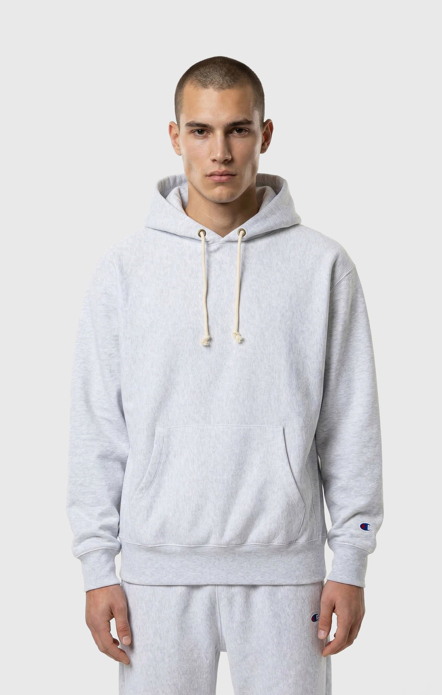 Men's Lightweight Hooded Sweatshirt Reverse Weave