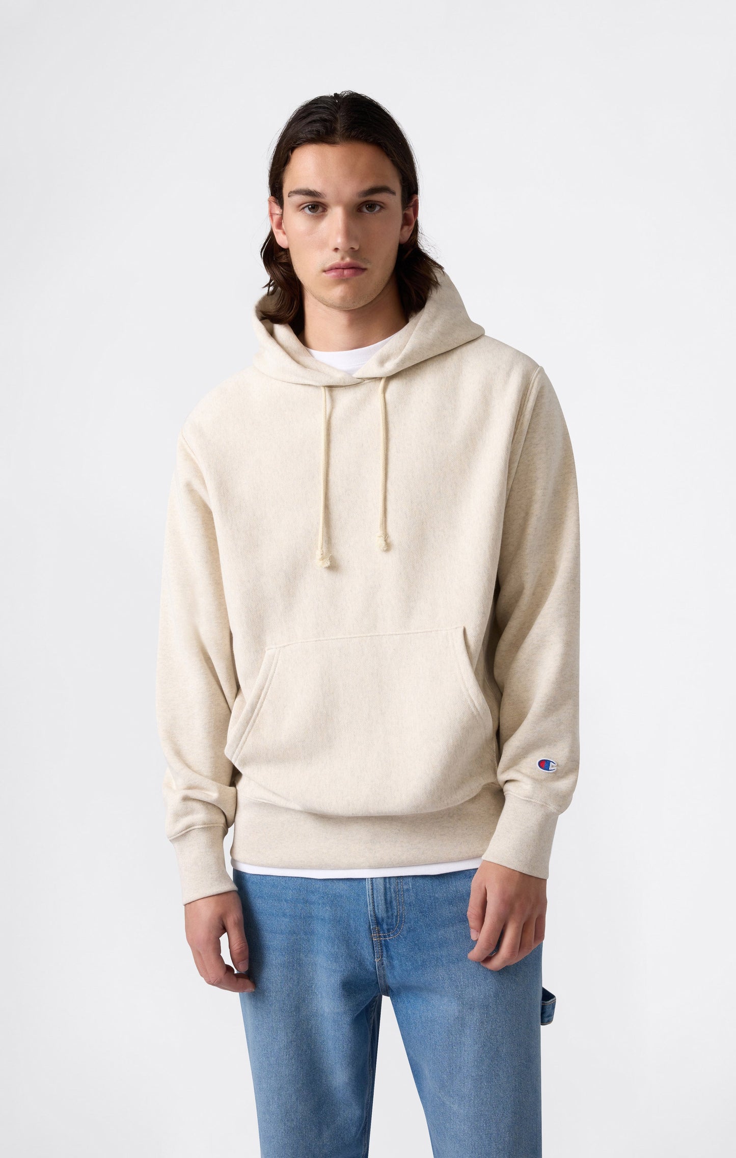 Men's Lightweight Hooded Sweatshirt Reverse Weave
