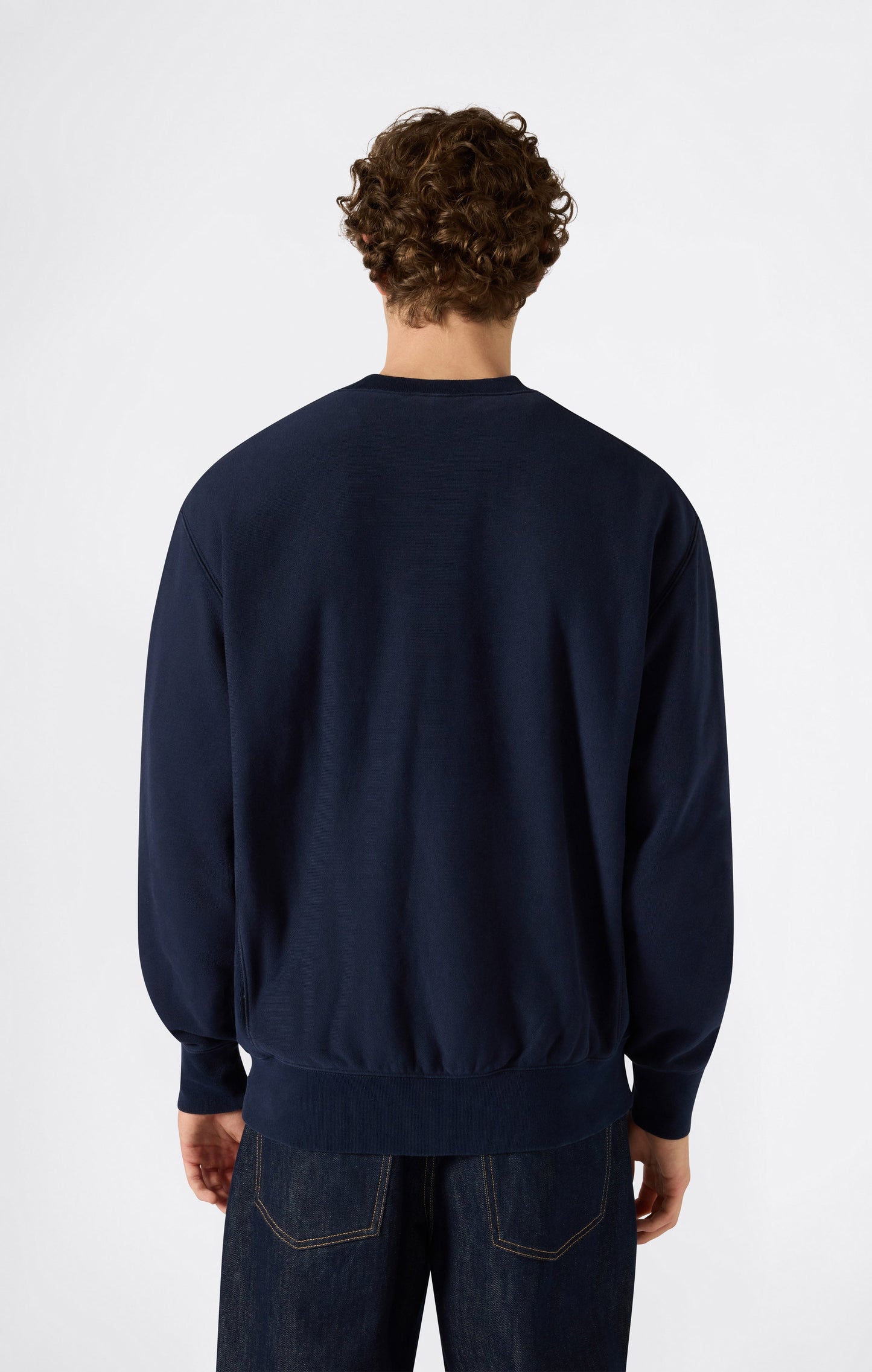Men's Lightweight Crewneck Sweatshirt Reverse Weave