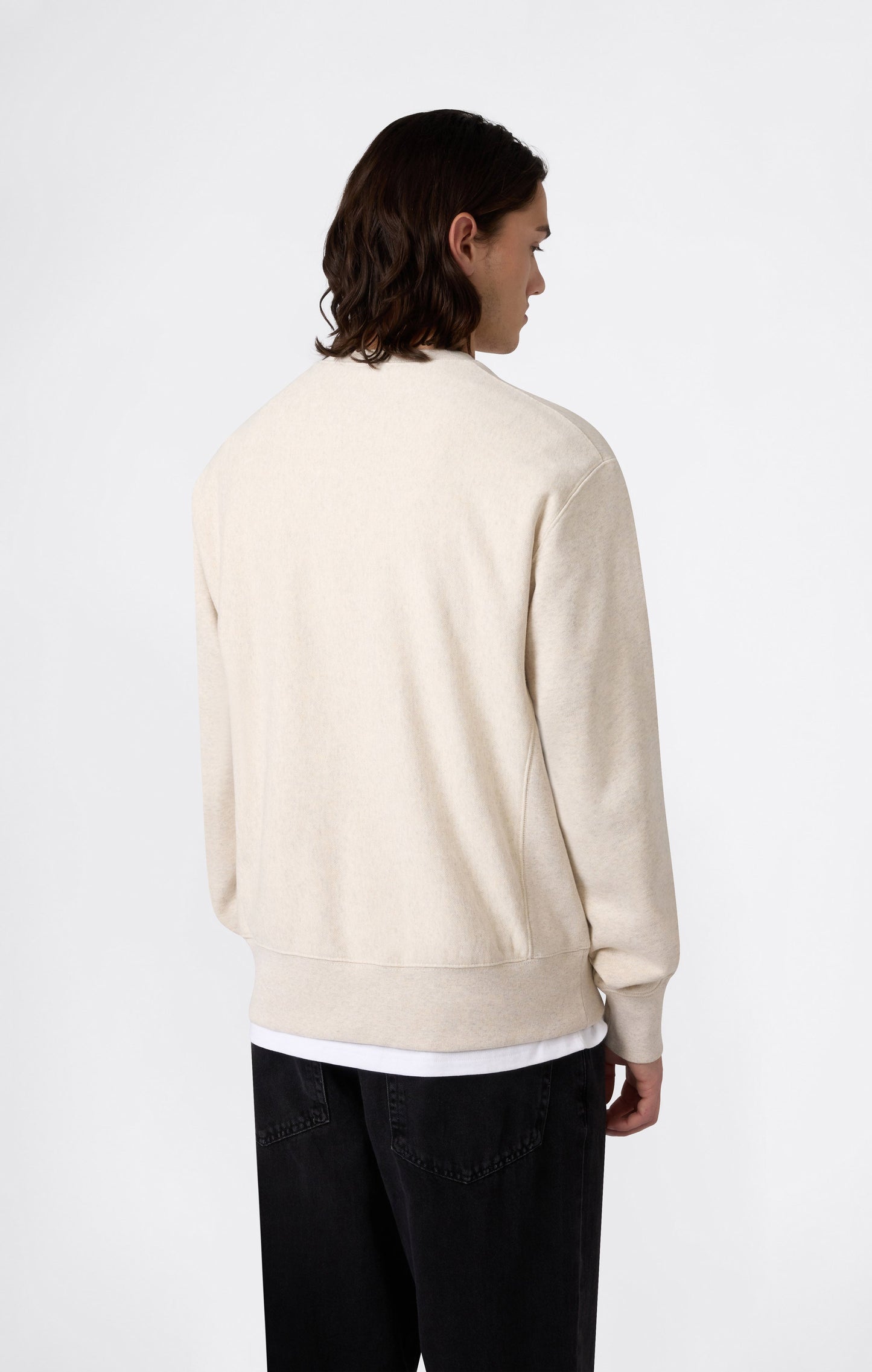 Men's Lightweight Crewneck Sweatshirt Reverse Weave