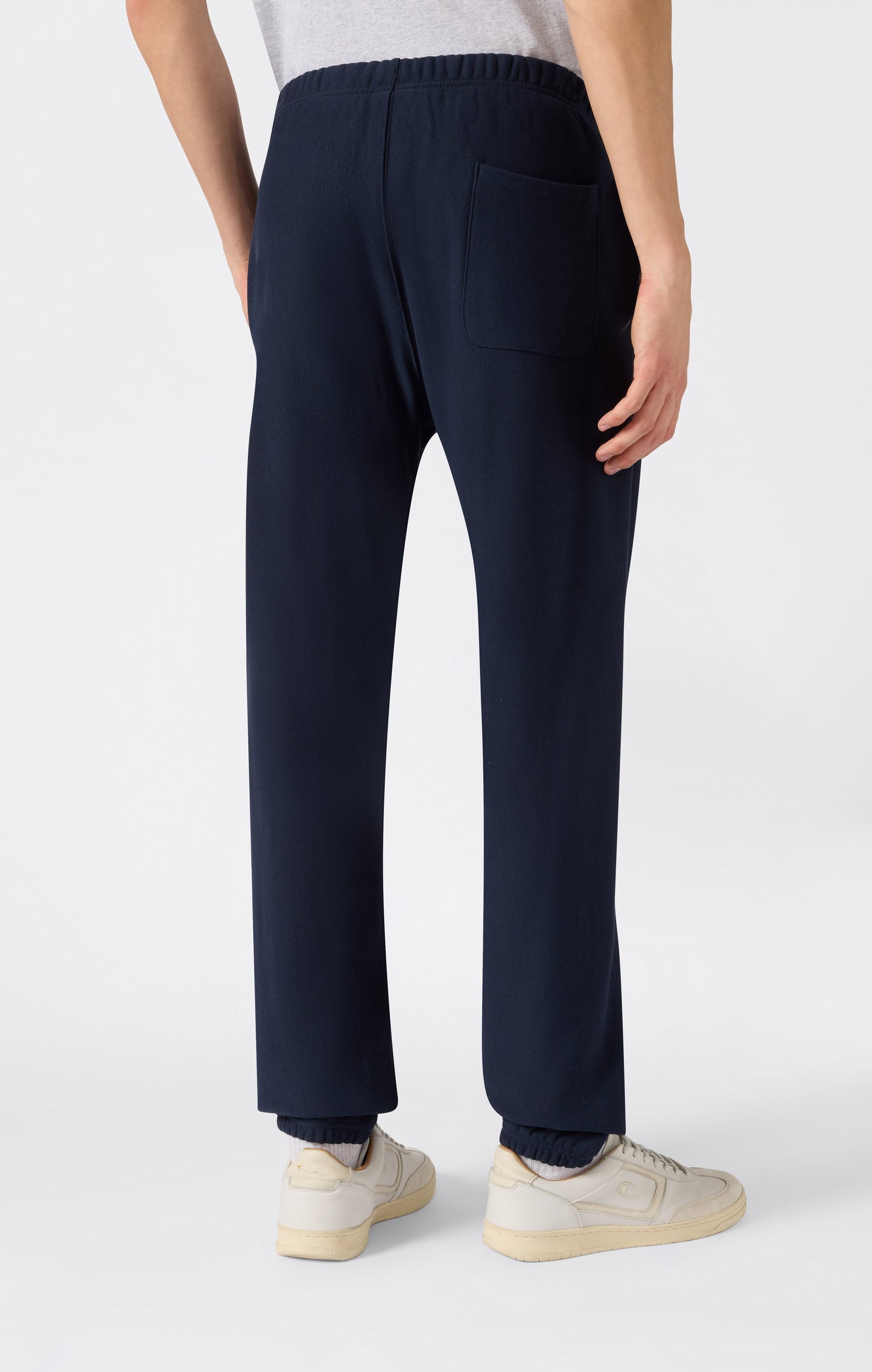 Men's Lightweight Jogger Pants with Elastic Cuff Reverse Weave