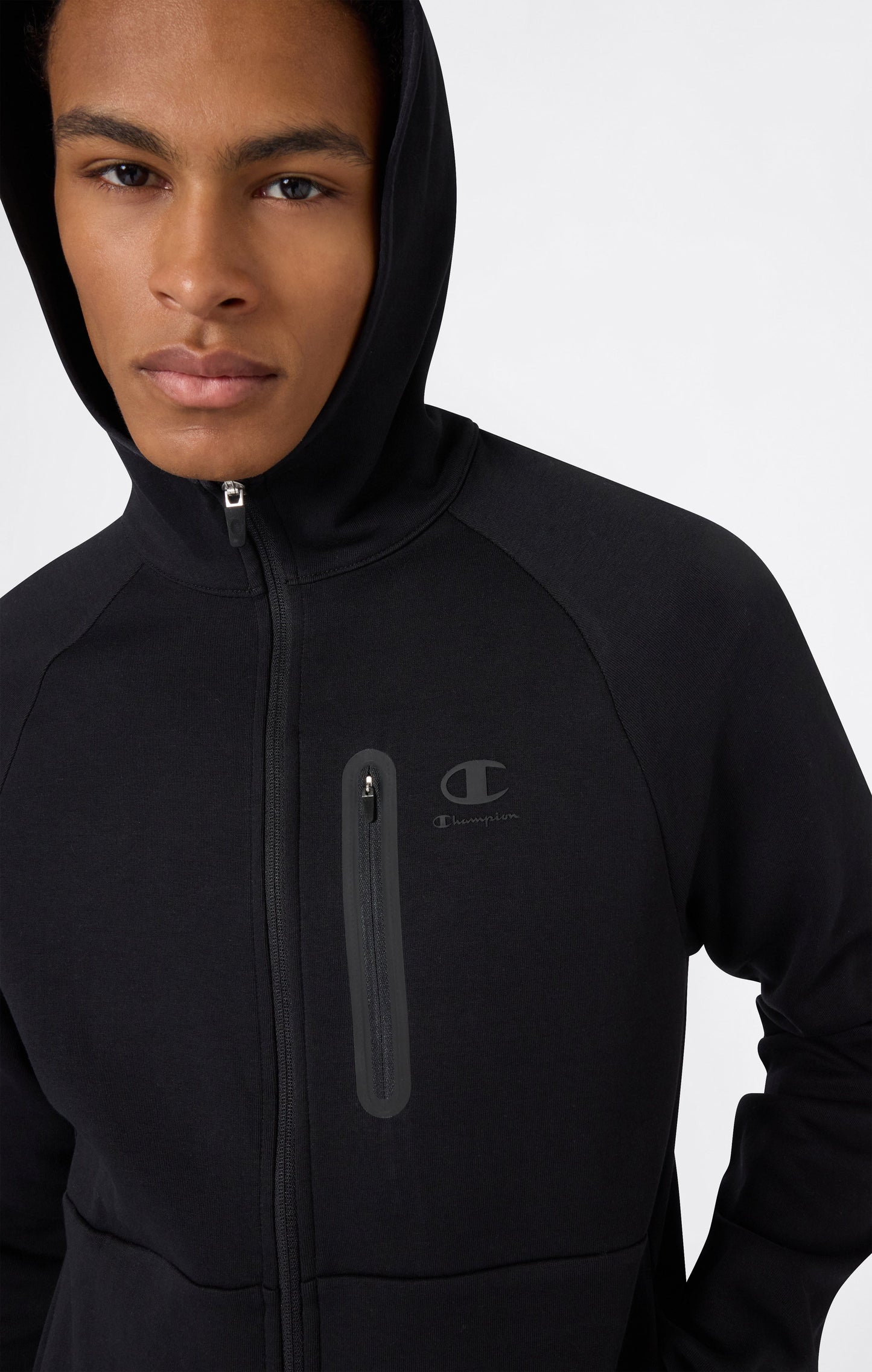 Men's Hooded Full Zip Suit C-Tech