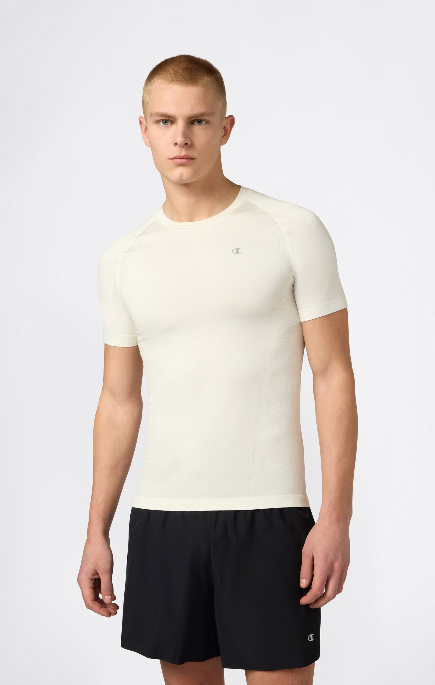 Men's Breathable Back & Quick Dry Seamless T-Shirt