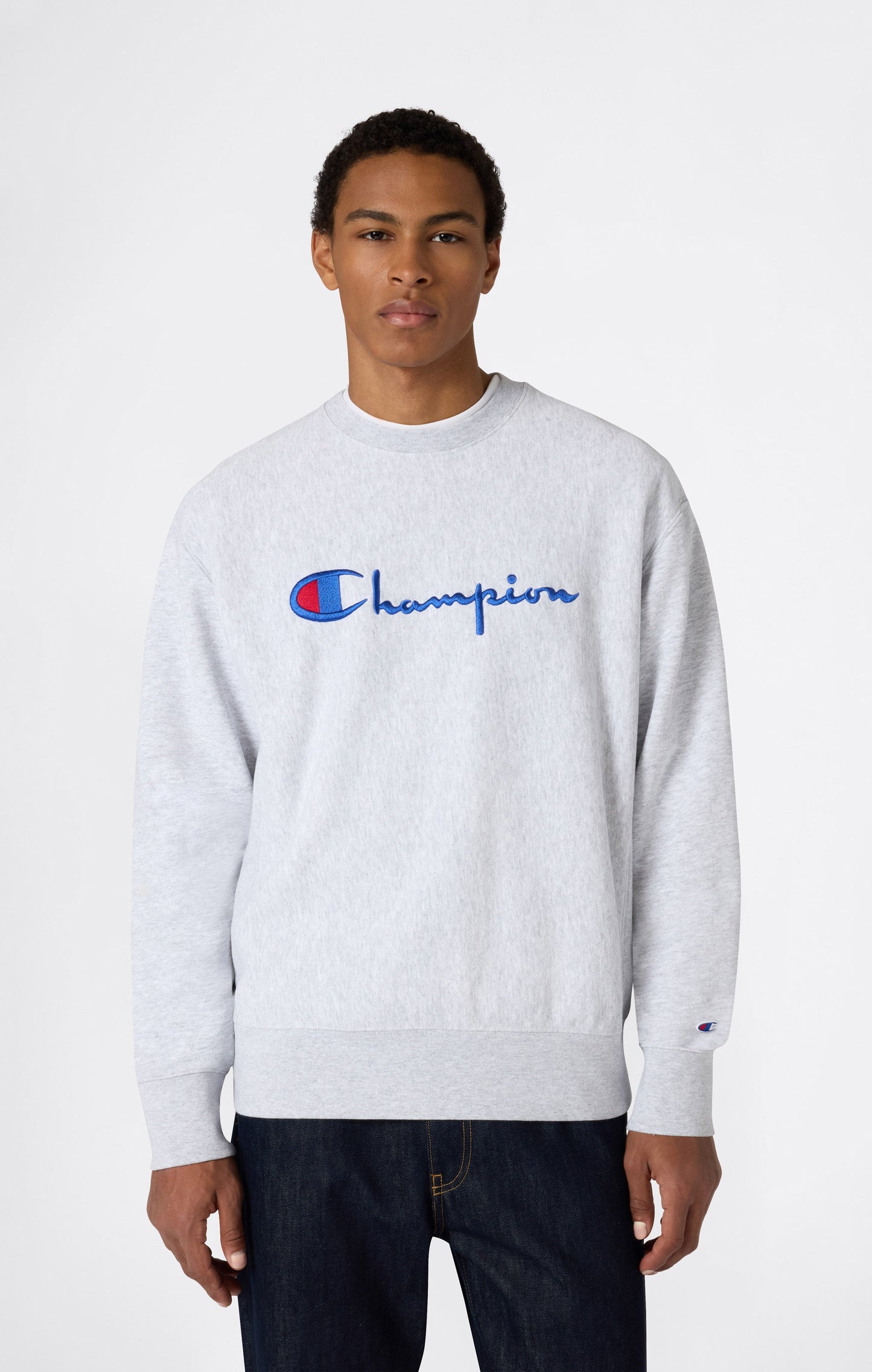 Men's Crewneck Sweatshirt Reverse Weave