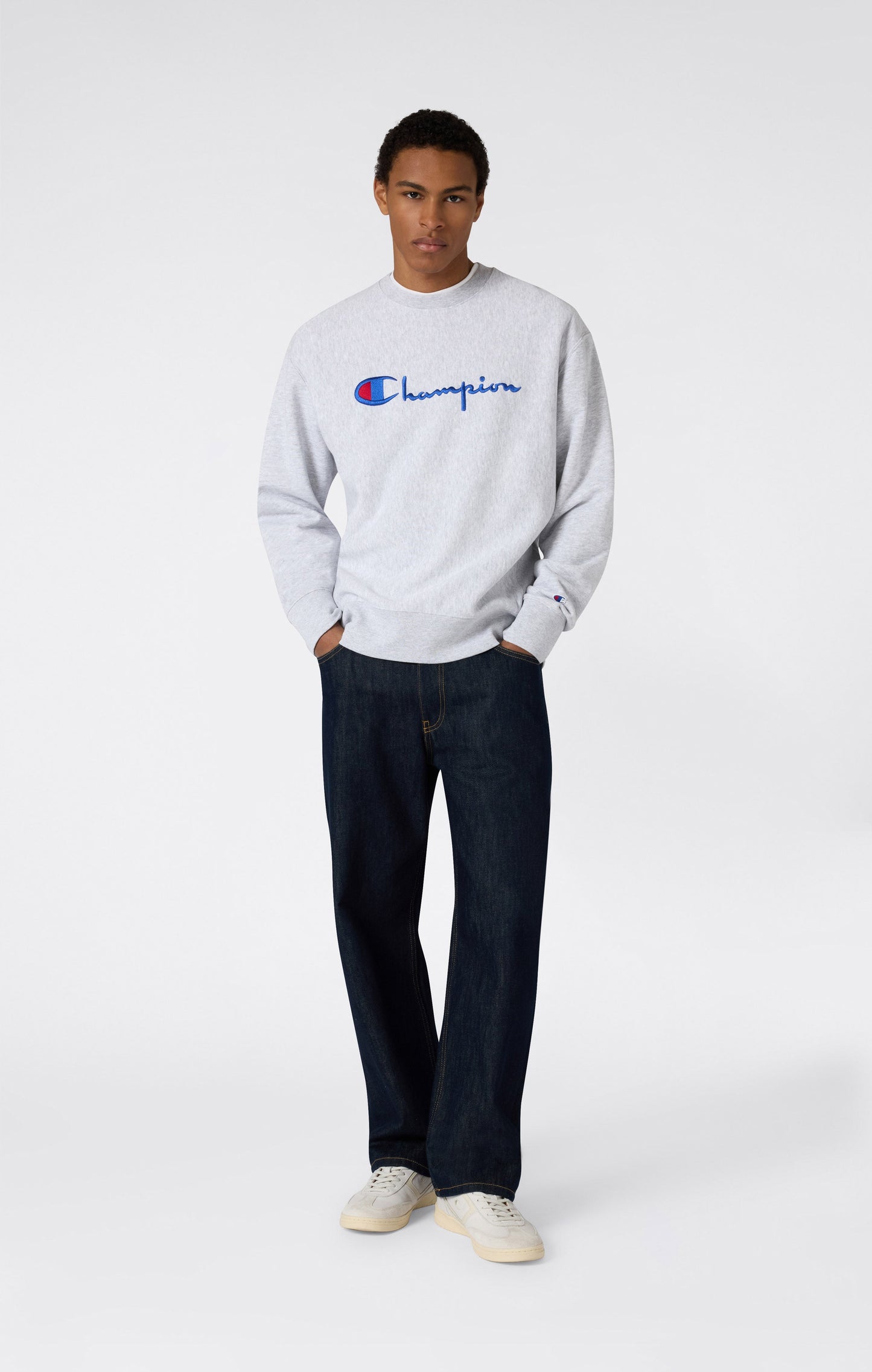 Men's Crewneck Sweatshirt Reverse Weave