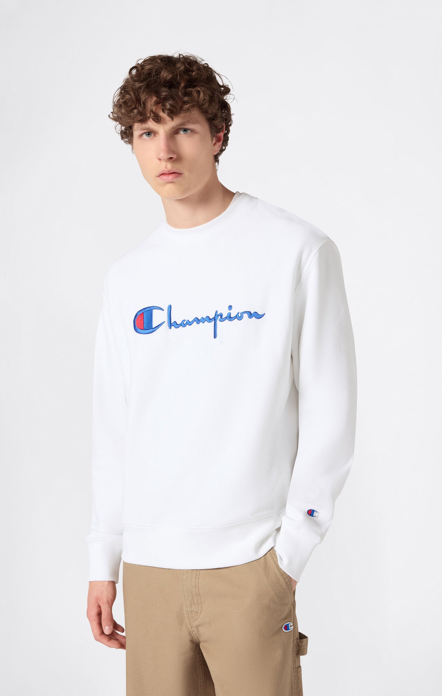 Men's Crewneck Sweatshirt Reverse Weave