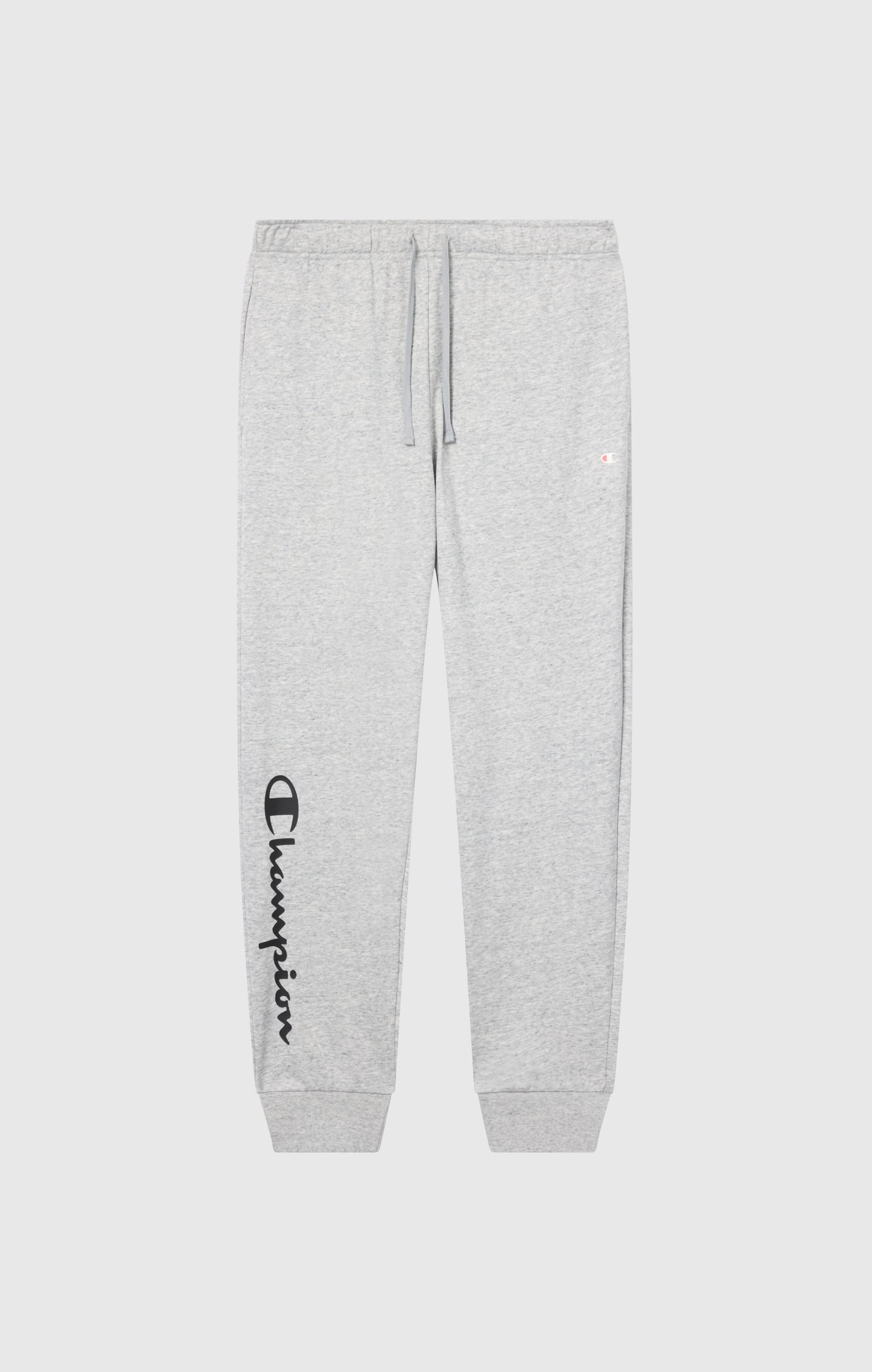 Men's Lightweight Jogger Pants with Rib Cuffs and Maxi Printed Logo