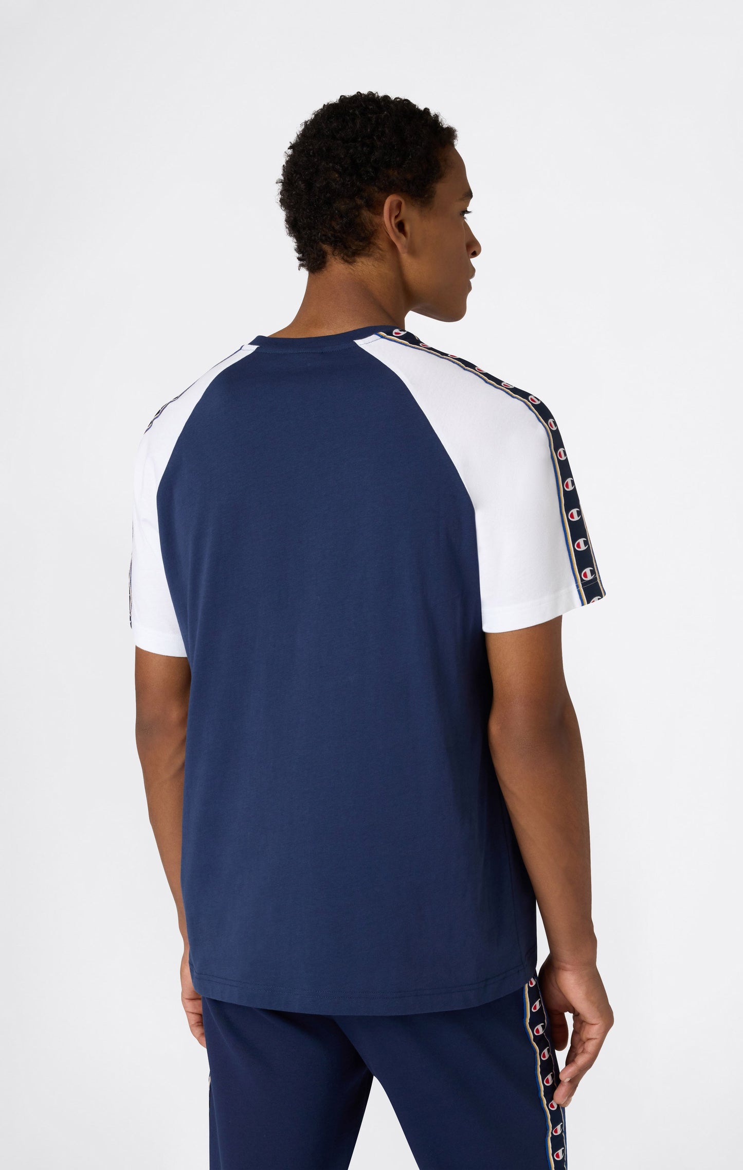 Men's Tape Logo Raglan Sleeve T-Shirt