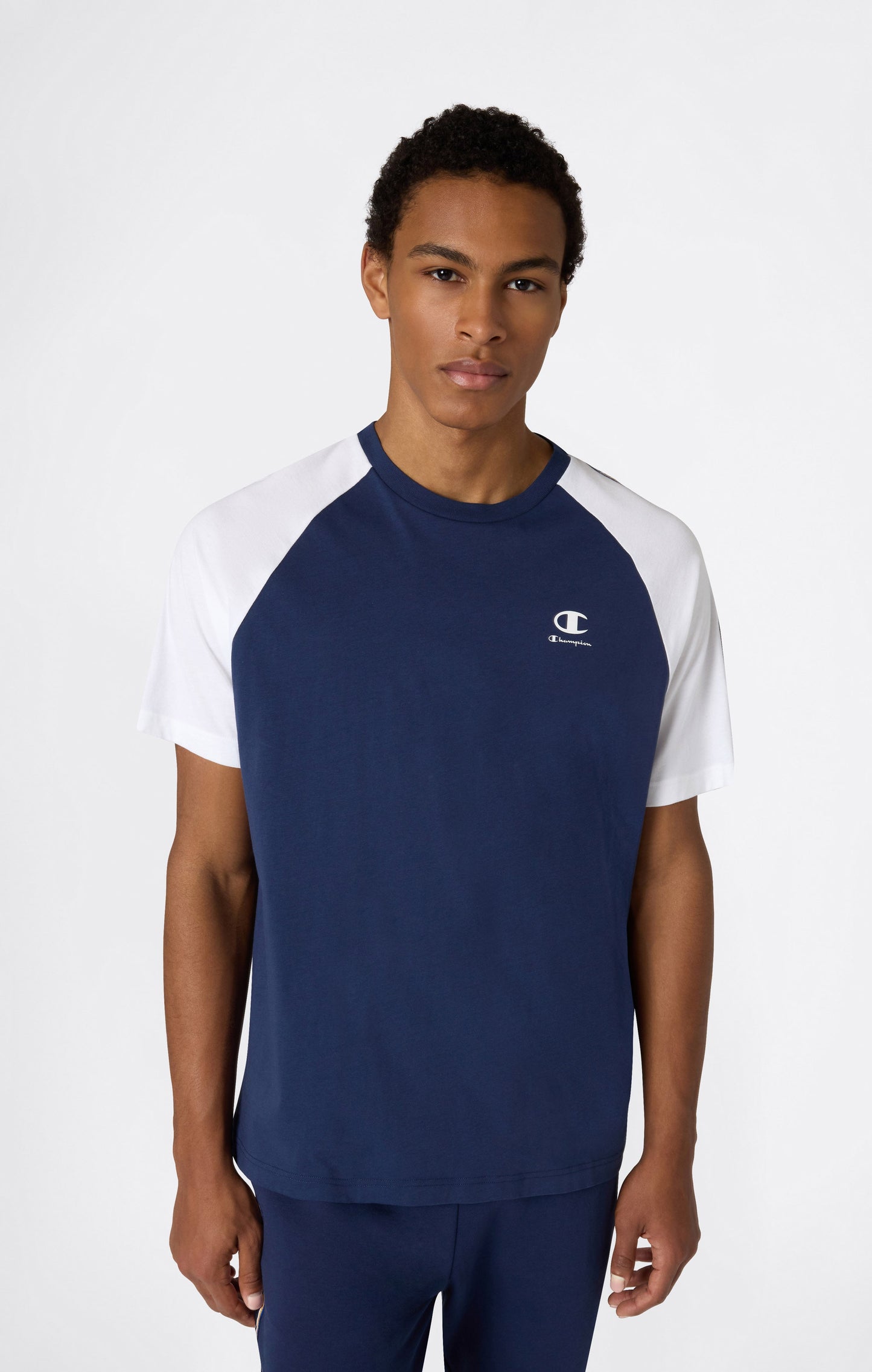Men's Tape Logo Raglan Sleeve T-Shirt