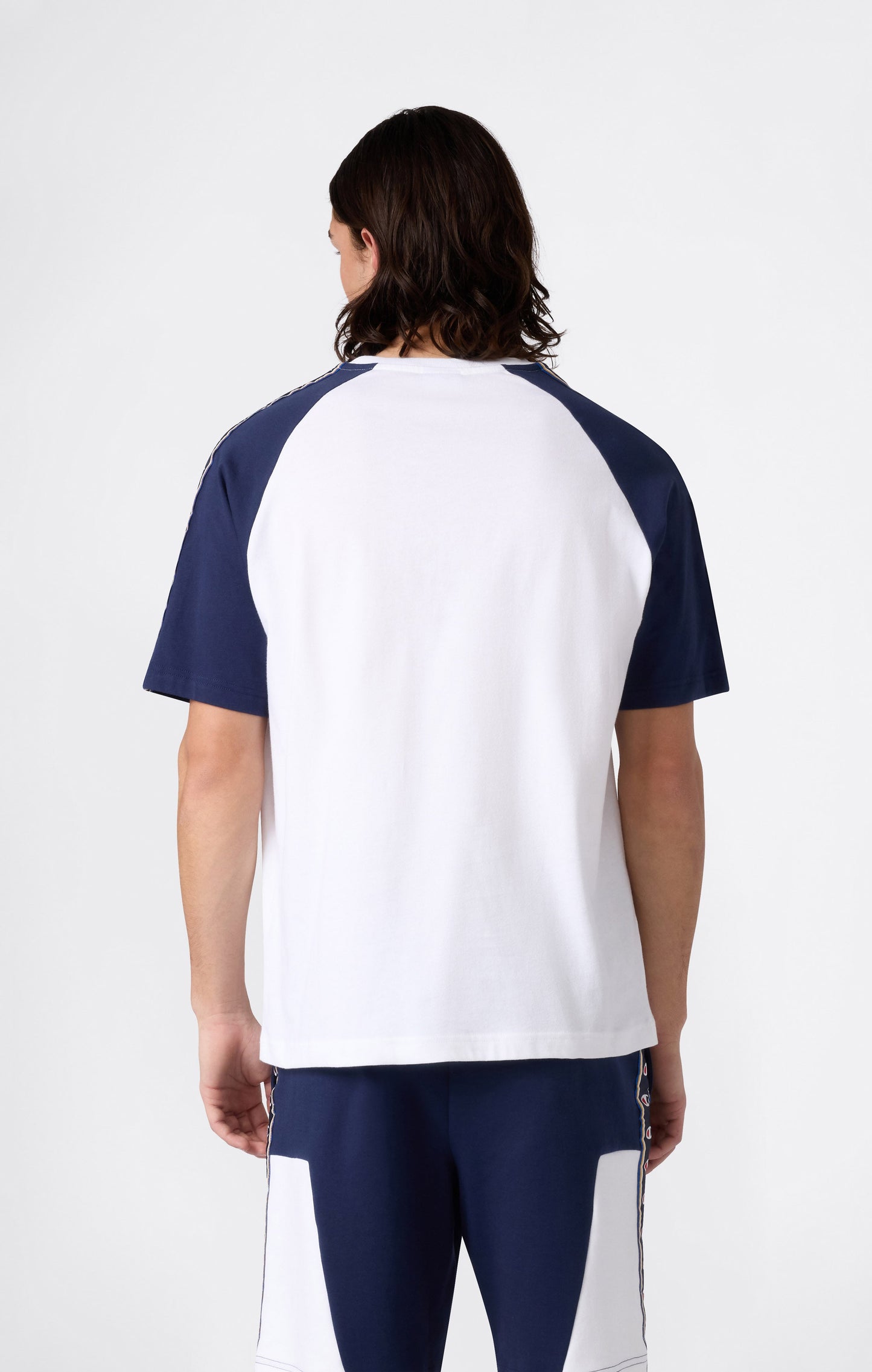 Men's Tape Logo Raglan Sleeve T-Shirt