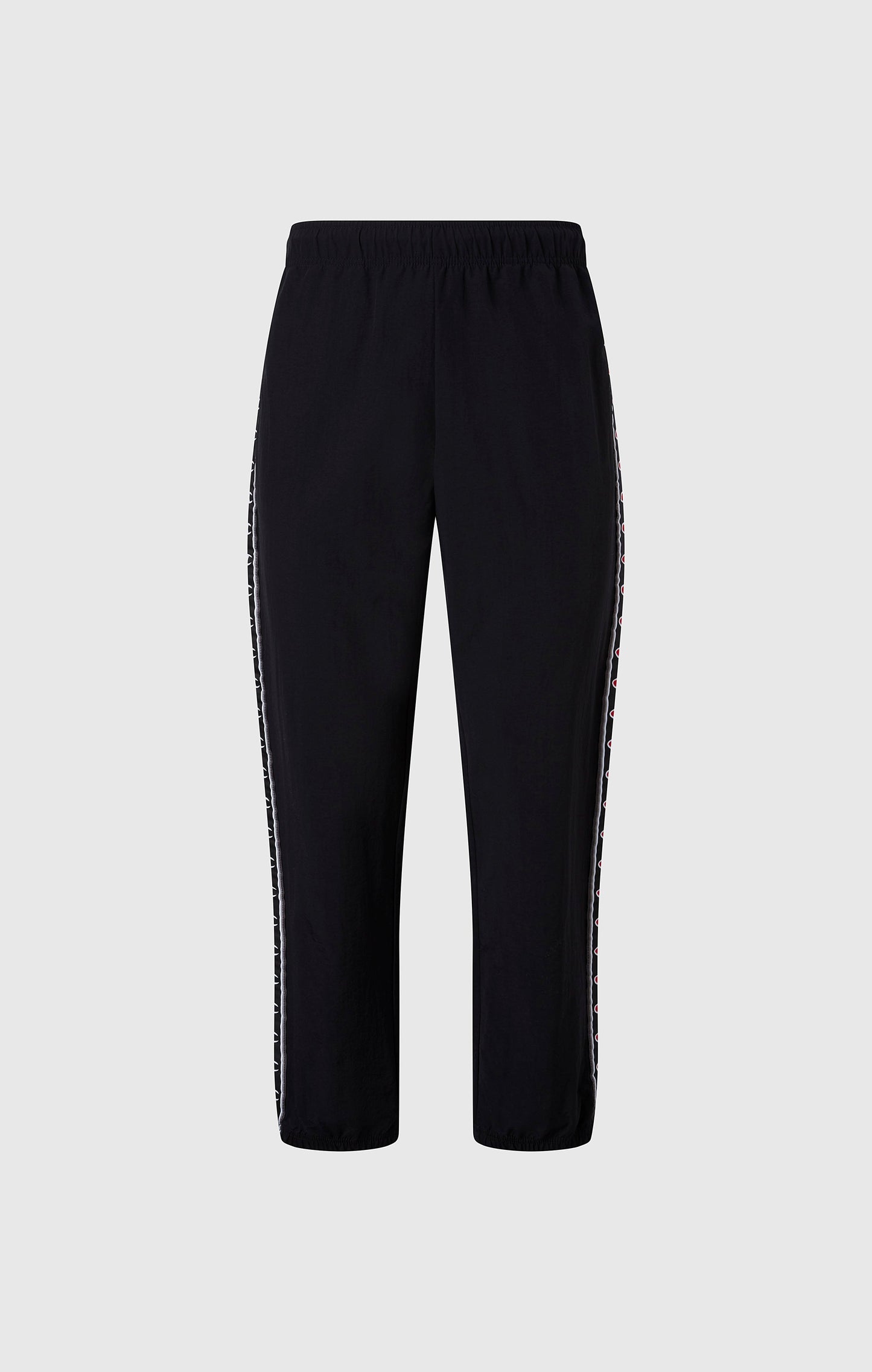 Men's Track Pants with Elastic Cuffs and Tape Logo