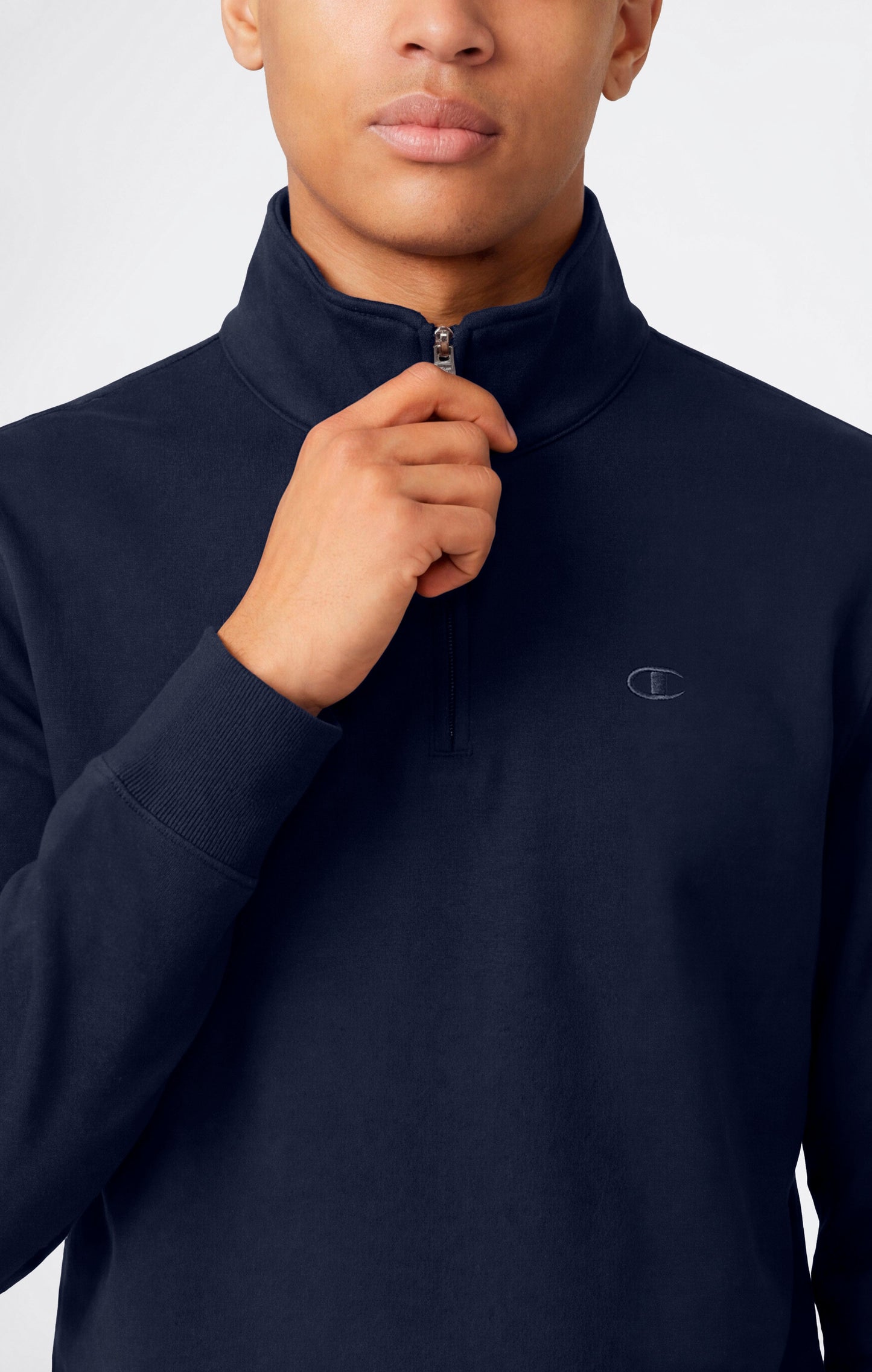 Herren Leichtes Half Zip Sweatshirt Icons