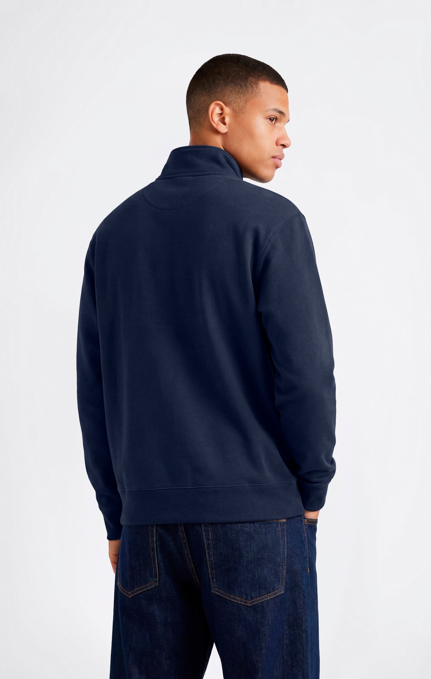 Herren Leichtes Half Zip Sweatshirt Icons