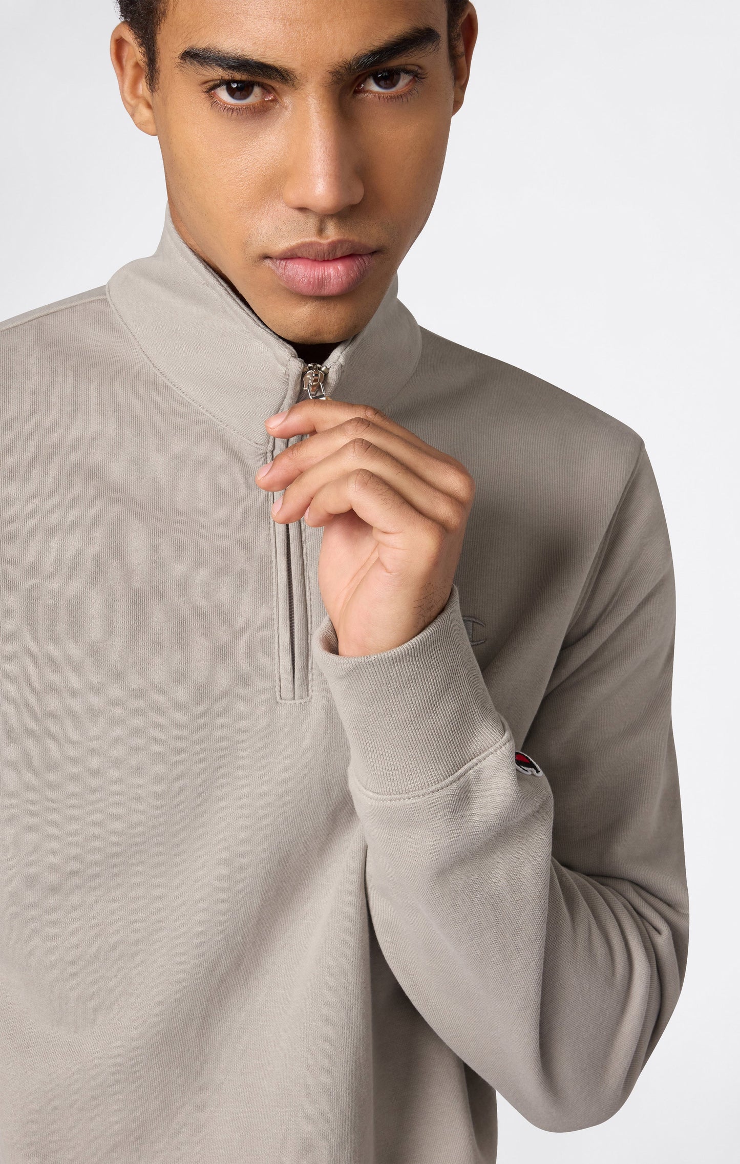 Men's Lightweight Half Zip Sweatshirt Icons