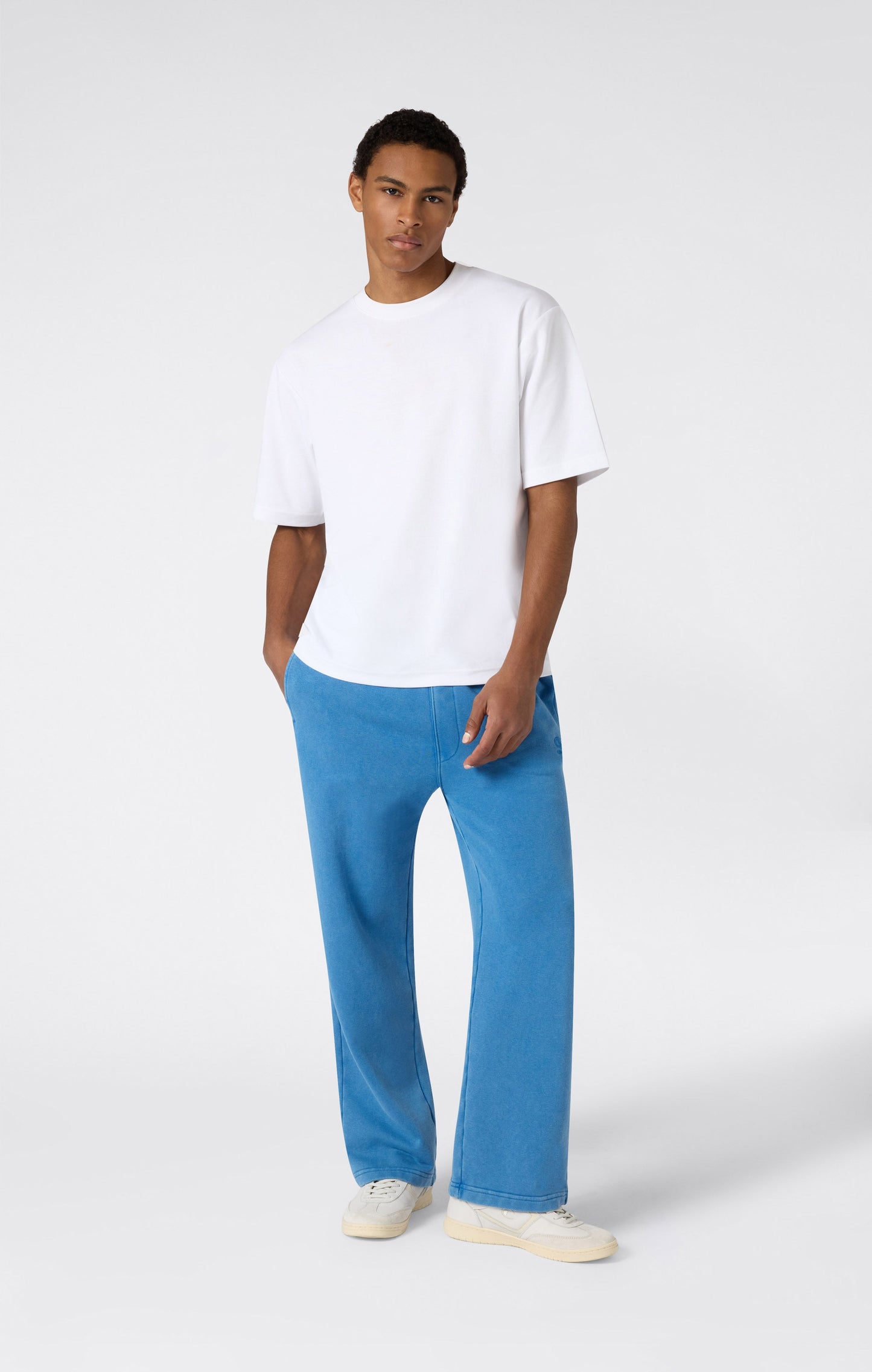 Herren Straight Leg Washed Pants Icons