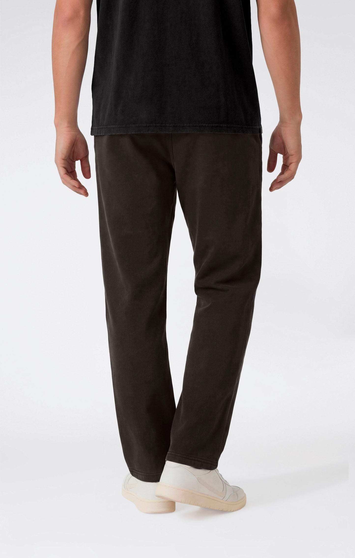 Men's Straight Leg Washed Pants Icons
