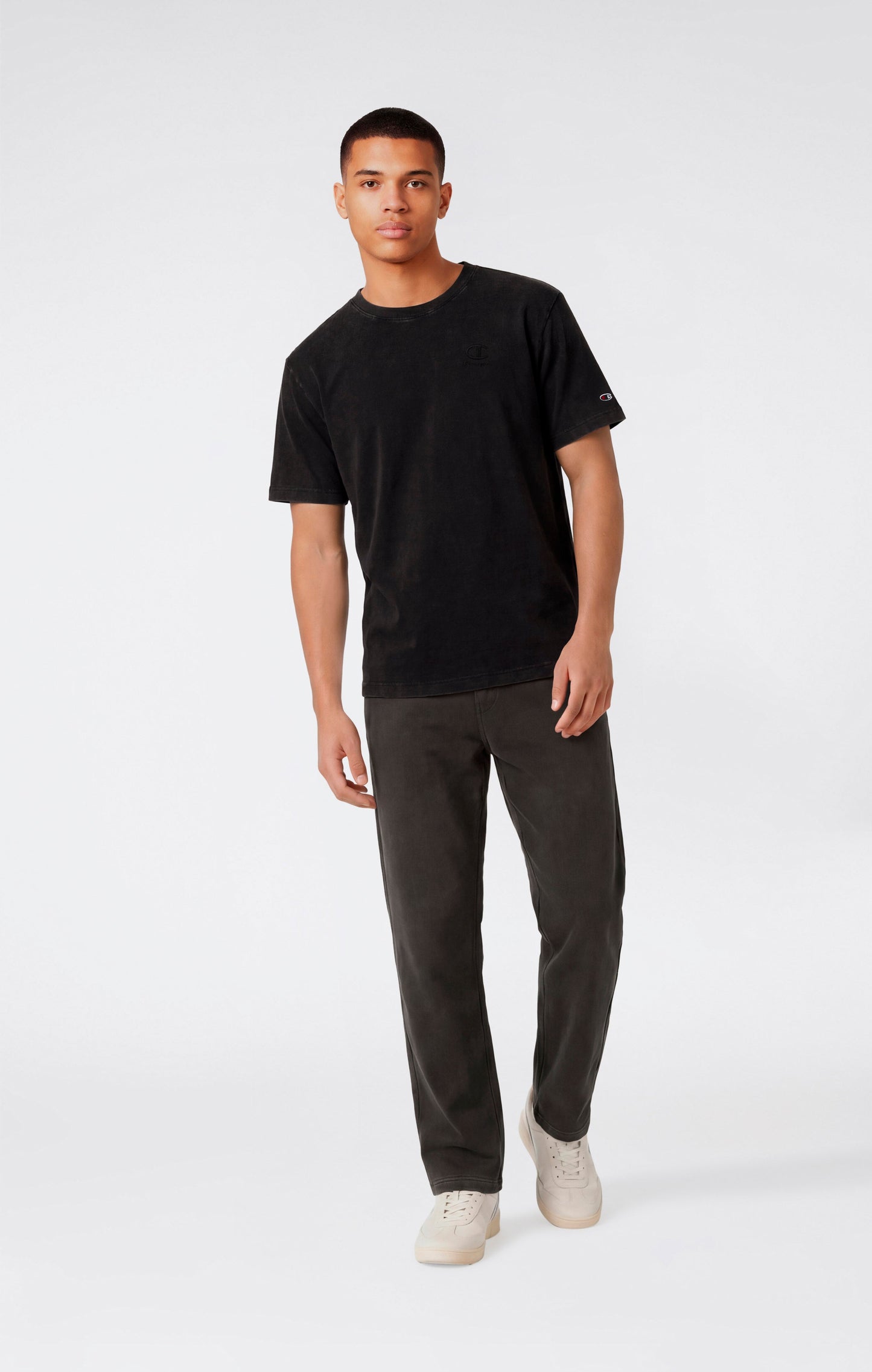 Men's Straight Leg Washed Pants Icons