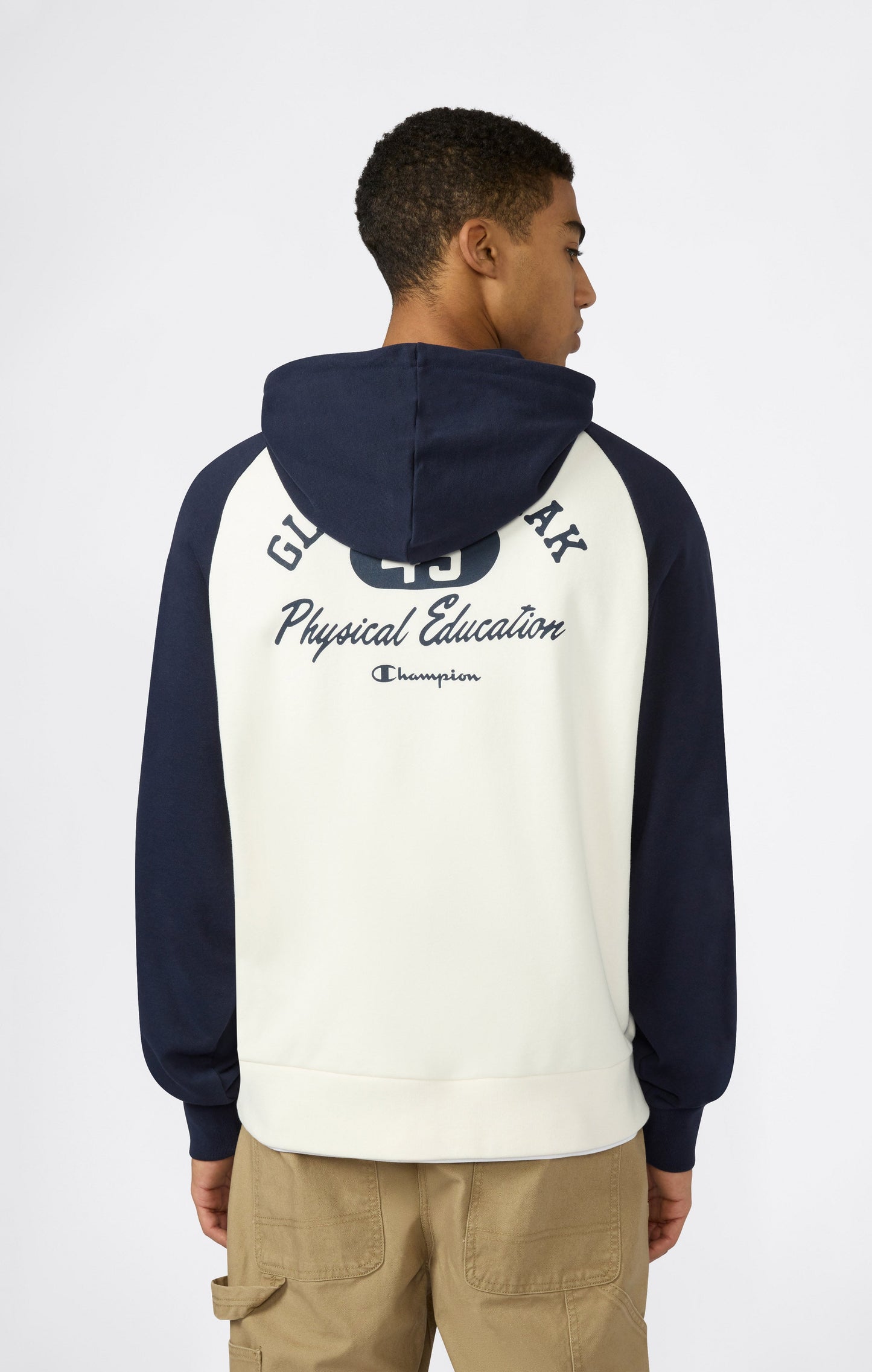 Men's Relax Fit Full Zip Hooded Sweatshirt