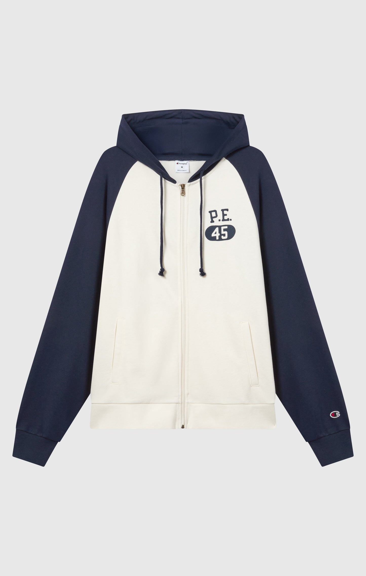 Men's Relax Fit Full Zip Hooded Sweatshirt