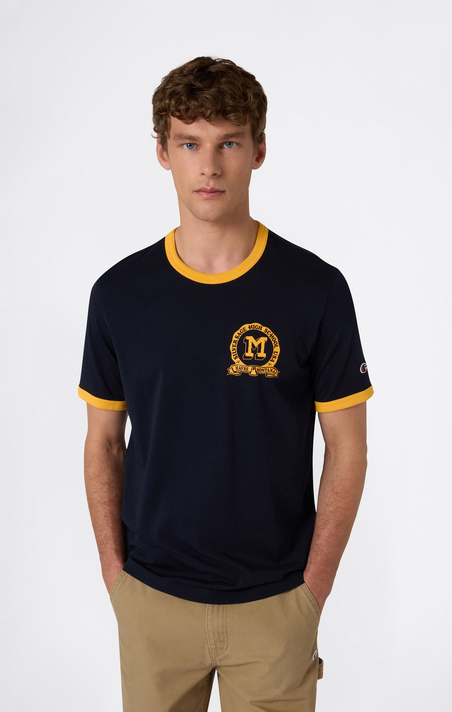 Men's Ringer T-Shirt with Graphic