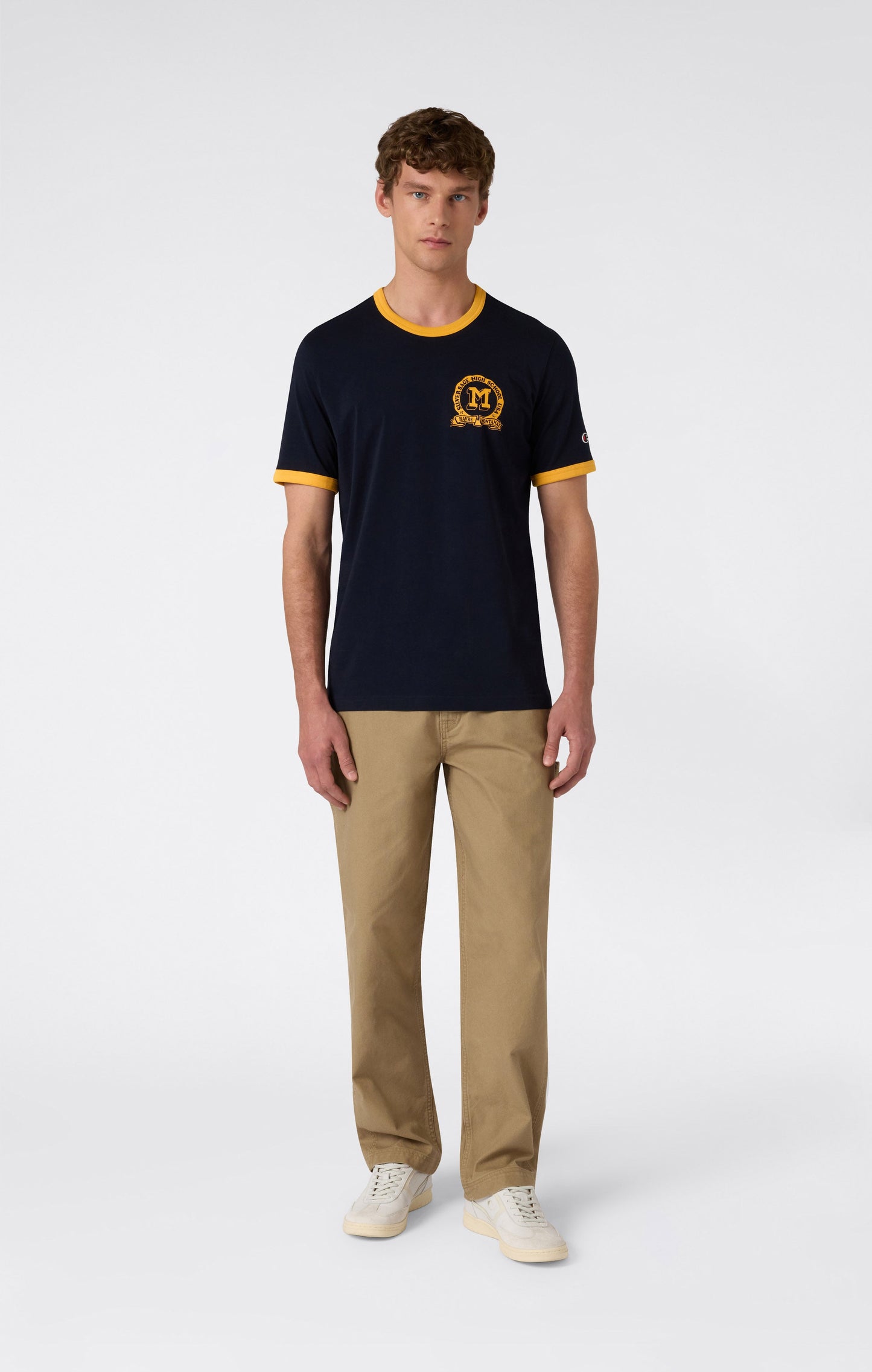 Men's Ringer T-Shirt with Graphic