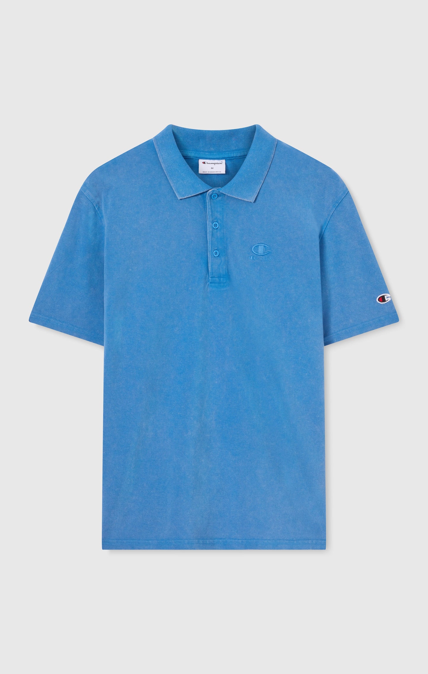 Men's Washed Effect Polo Icons