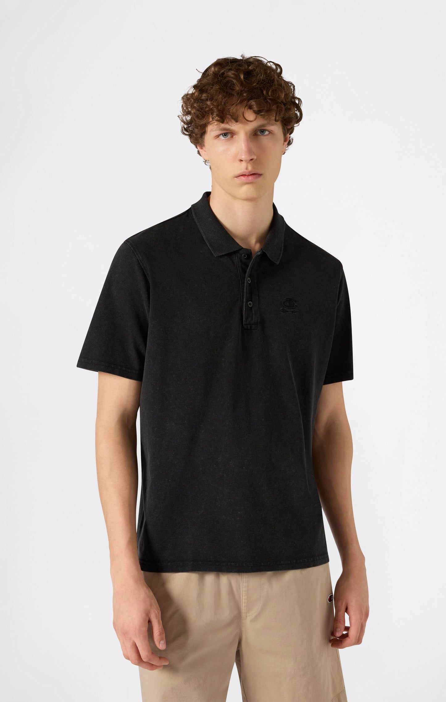 Polo-Icons für Herren mit Washed-Effekt
