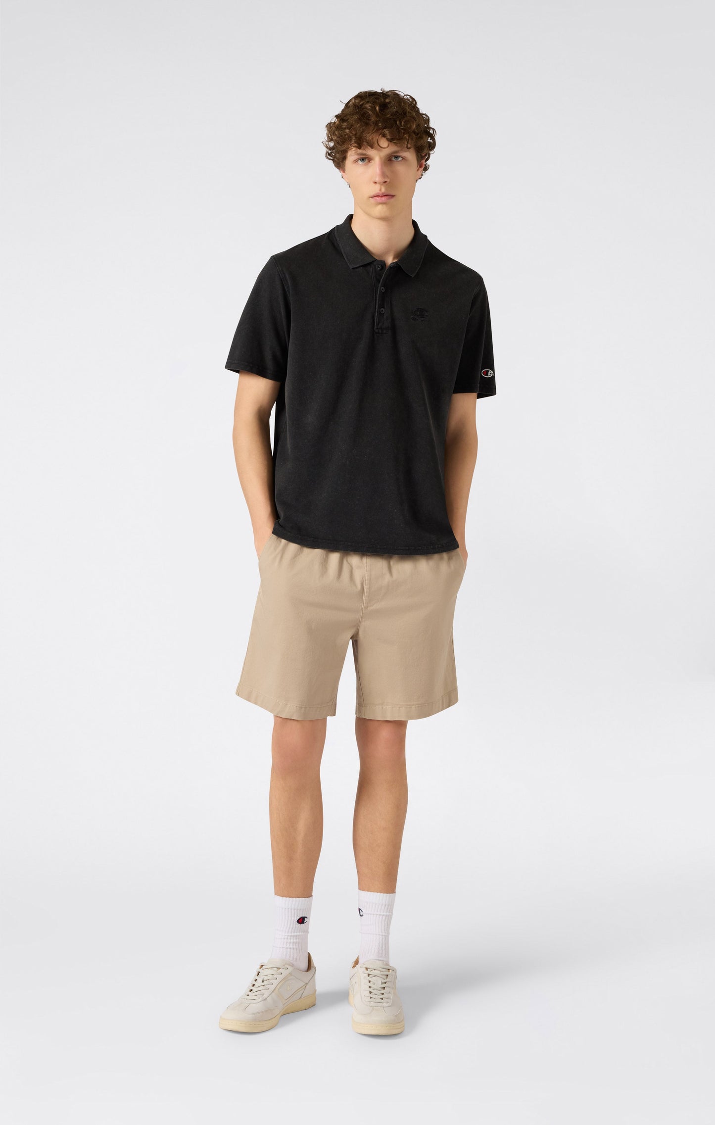 Polo-Icons für Herren mit Washed-Effekt