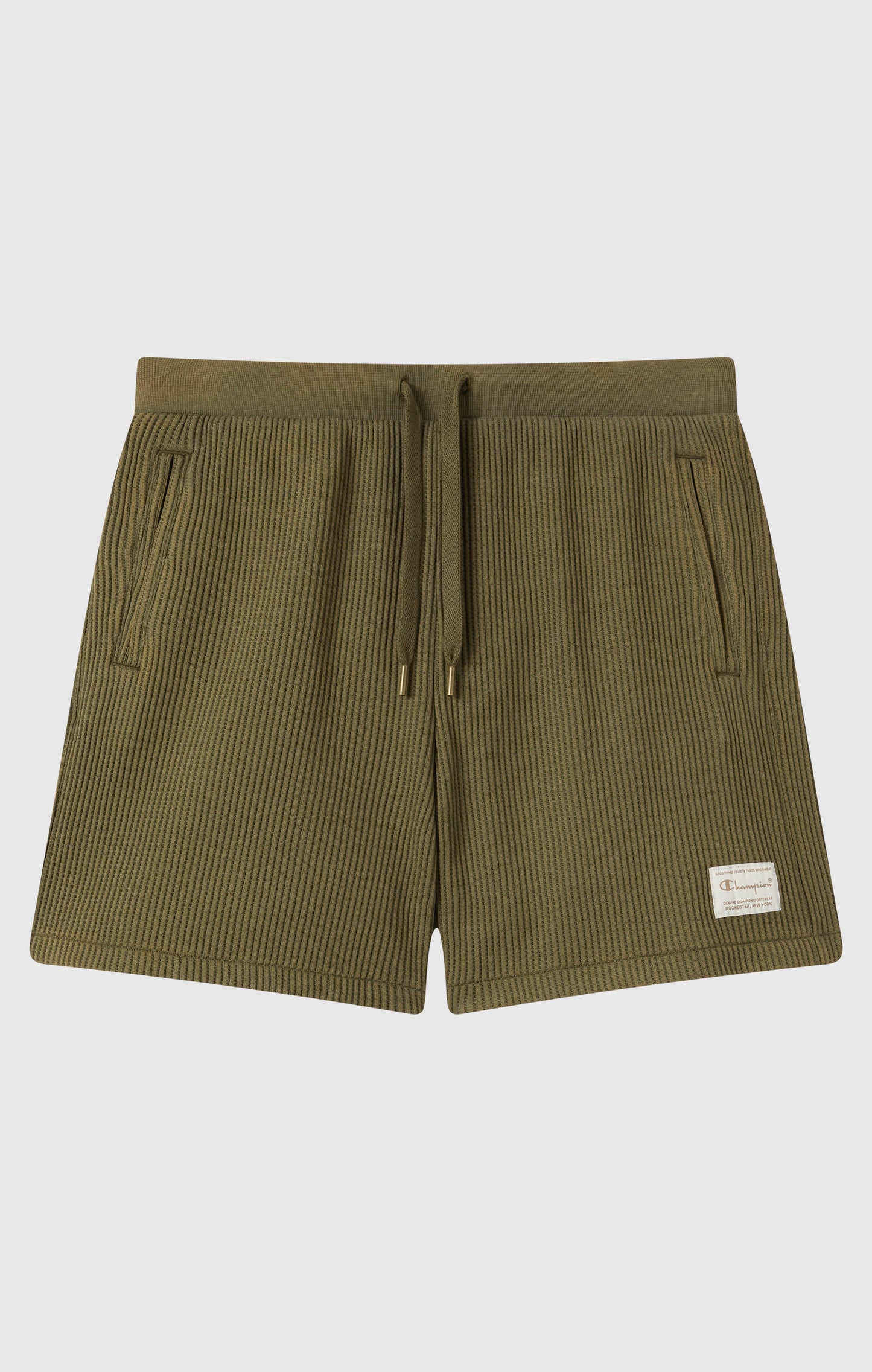 Men's Washed Waffle Bermuda Shorts