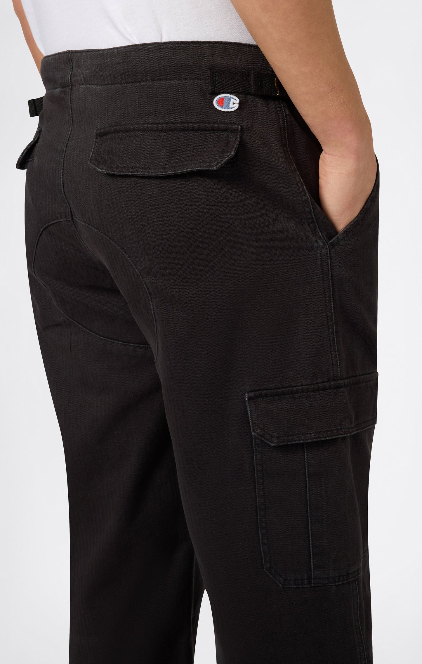 Men's Woven Cargo Straight Hem Pants