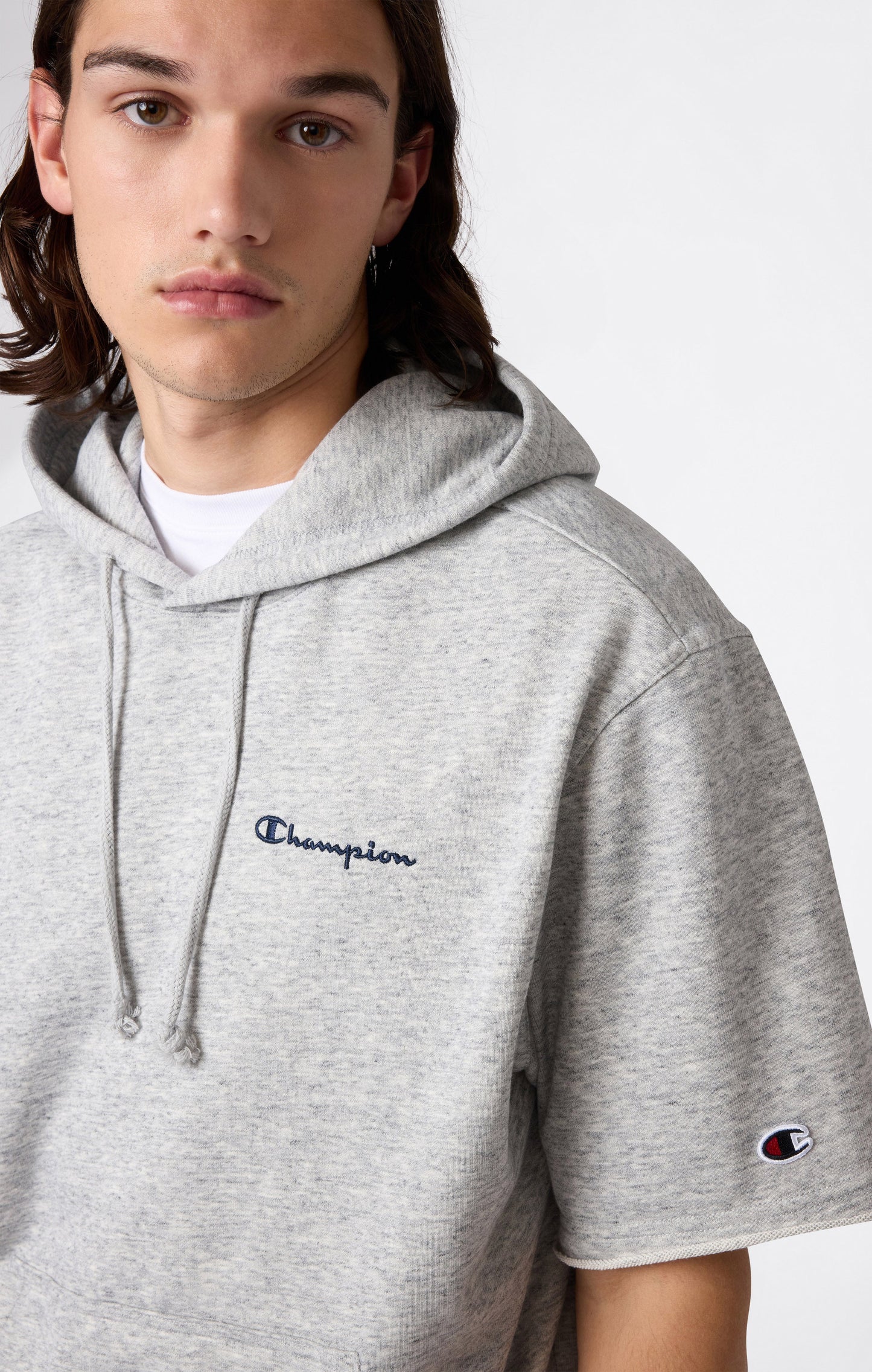Men's Short Sleeve Hooded Sweatshirt Icons