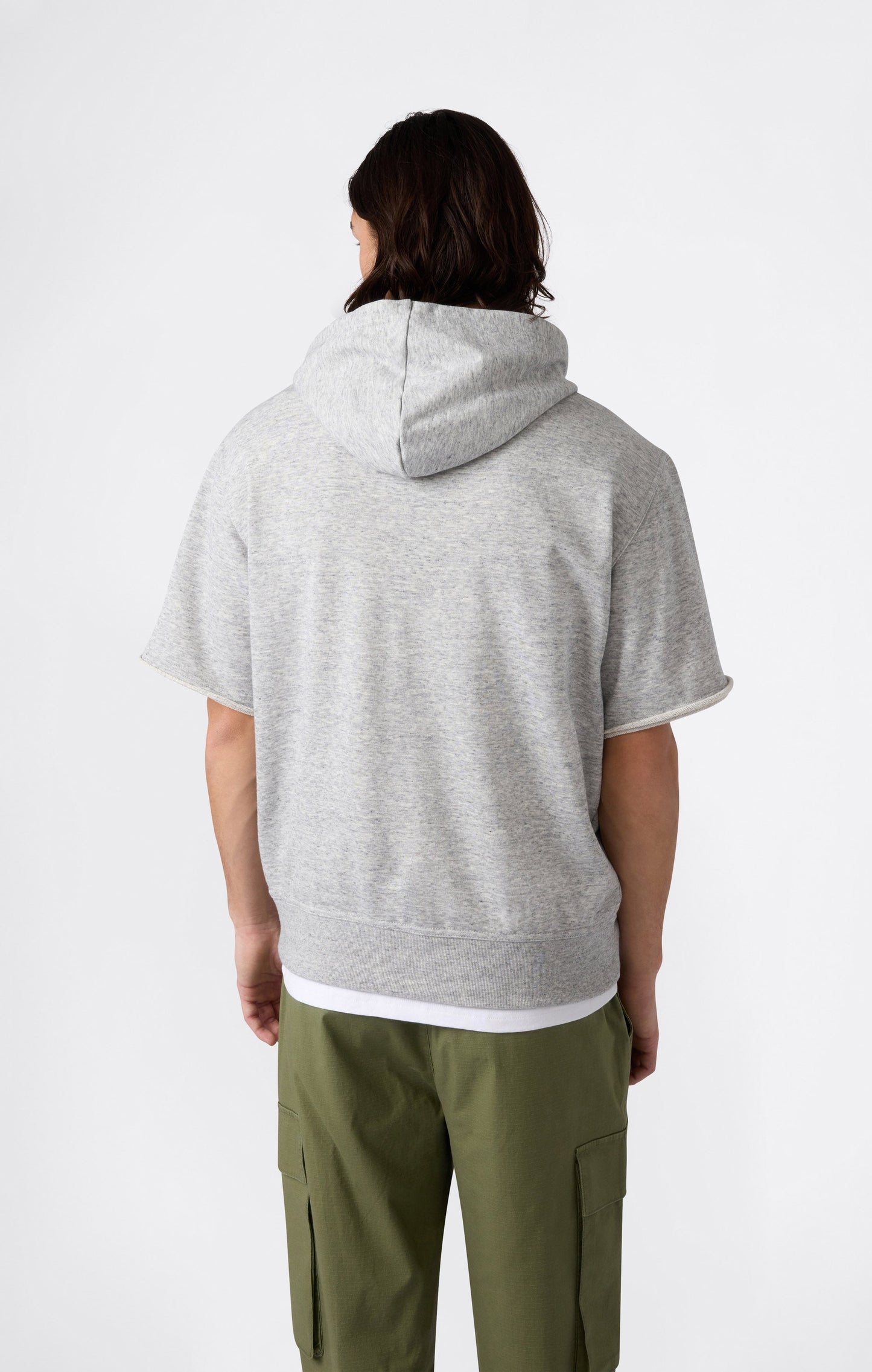 Men's Short Sleeve Hooded Sweatshirt Icons