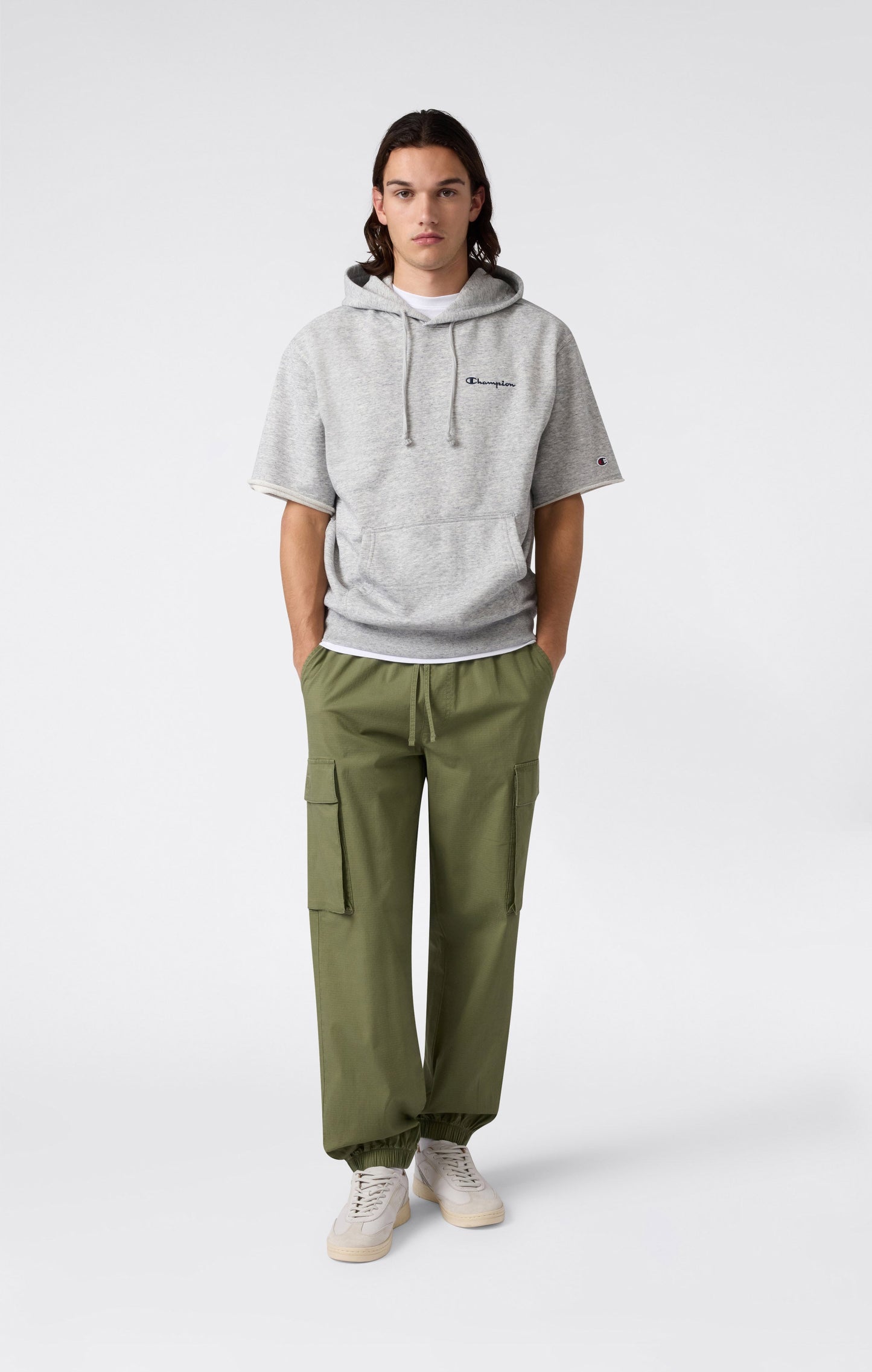 Men's Short Sleeve Hooded Sweatshirt Icons