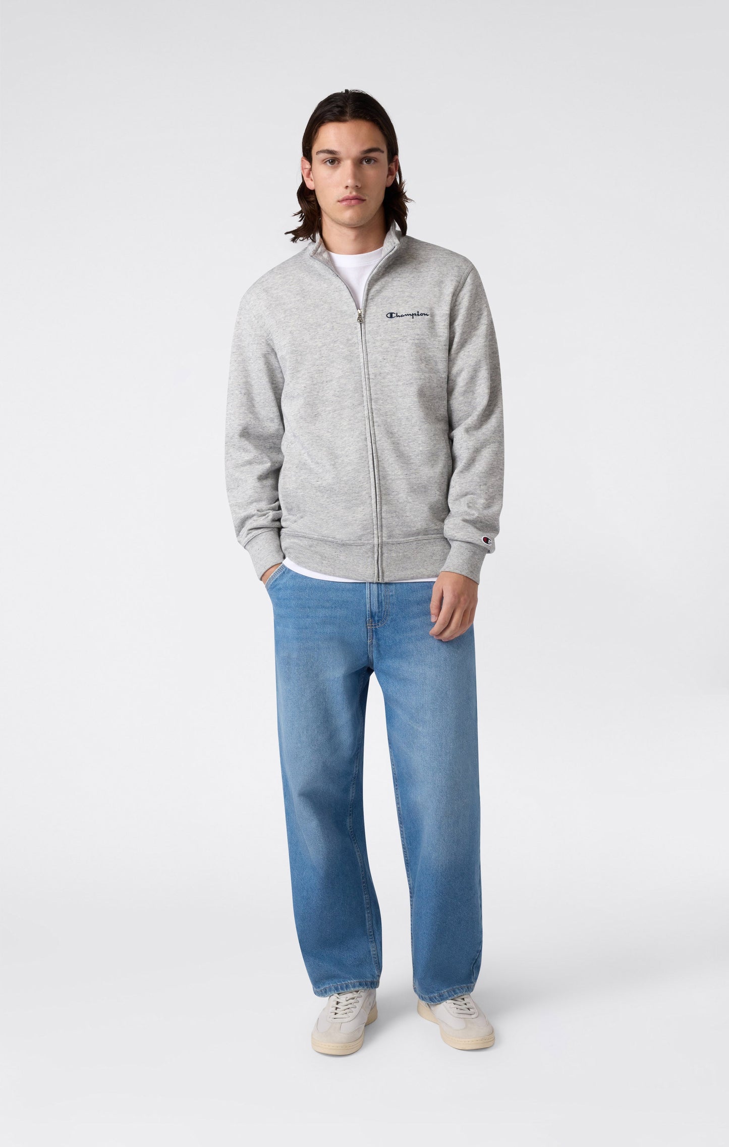 Men's Lightweight Full Zip Sweatshirt Icons