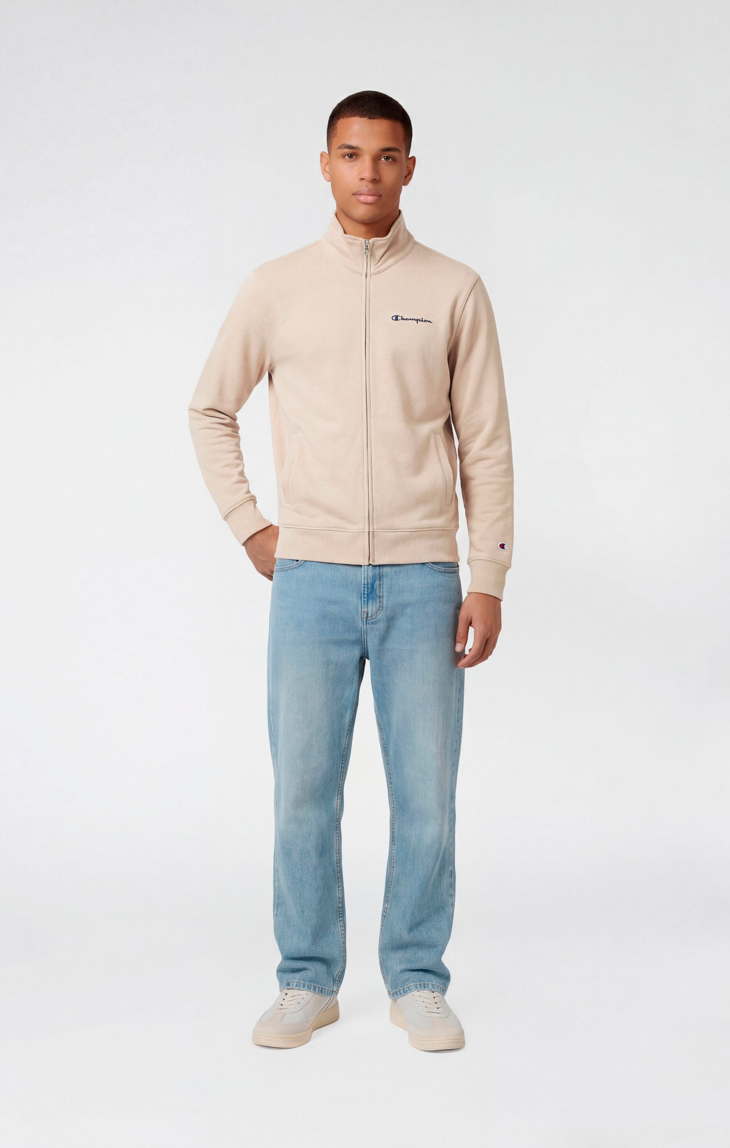 Men's Lightweight Full Zip Sweatshirt Icons