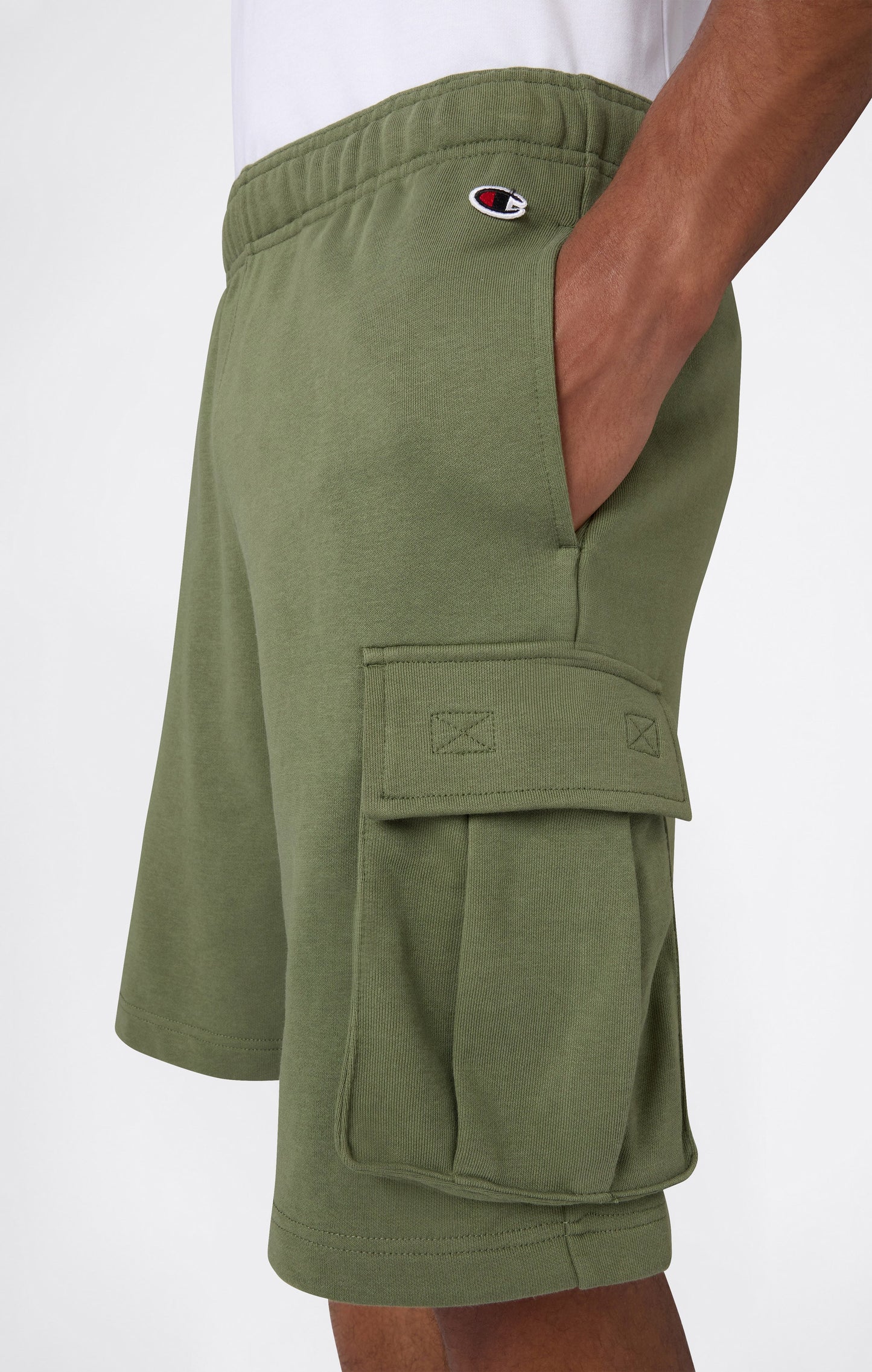 Men's 9 Fleece Cargo Shorts Icons