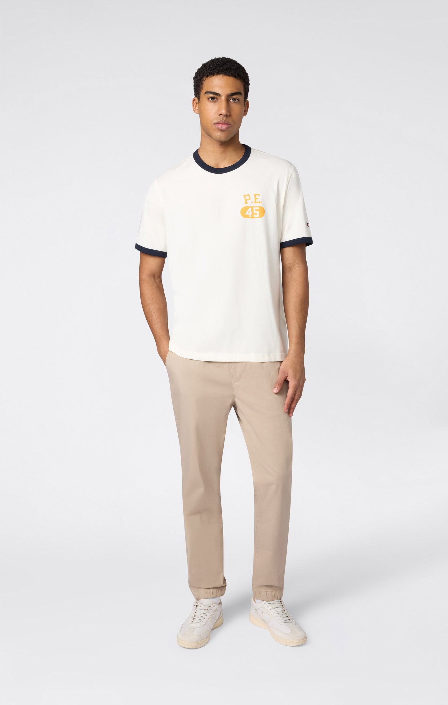 Men's Woven Pants with Elastic Cuffs Icons