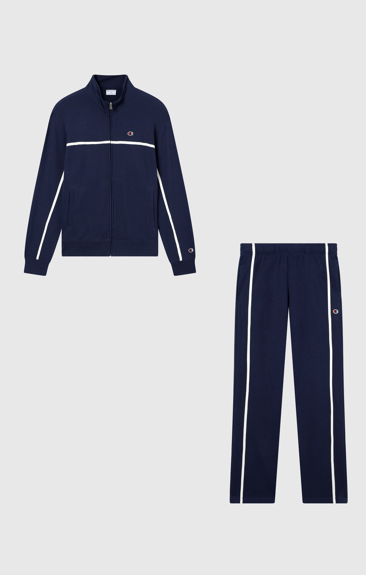 Herren-Trainingsanzug mit durchgehendem Reißverschluss und Hose