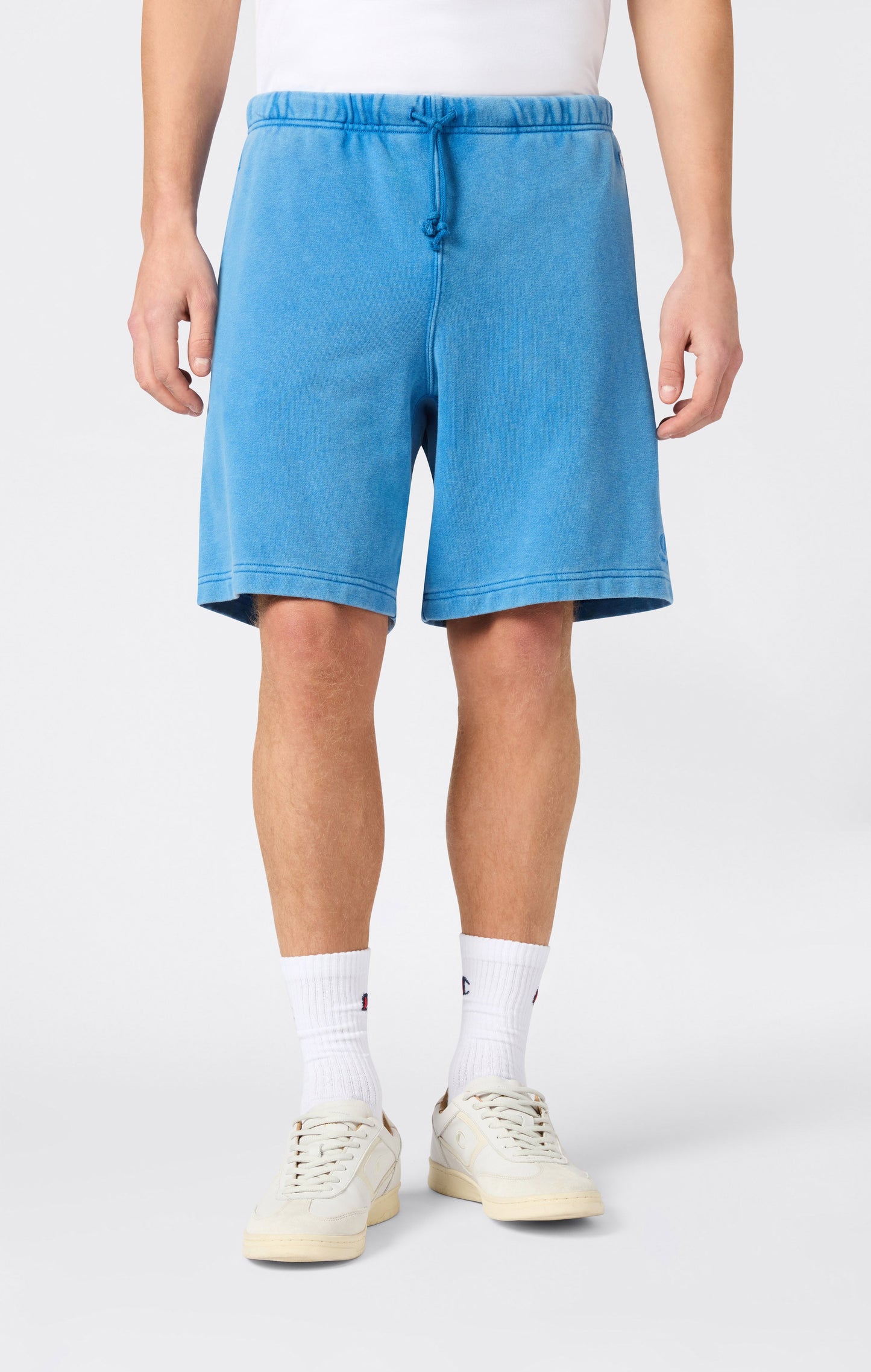 Men's 9 Washed Effect Bermuda Shorts Icons